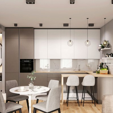 TOP 15 MẪU TỦ BẾP MDF ĐƠN GIẢN MÀ ĐẸP – XU HƯỚNG TỦ BẾP 2025