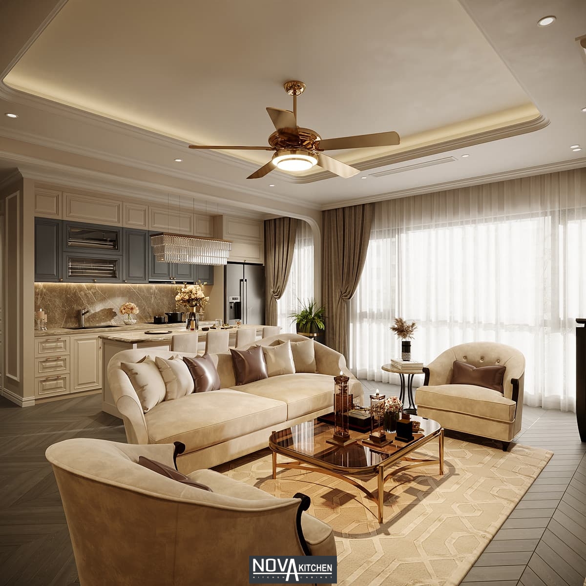 Nội thất tân cổ điển HCM