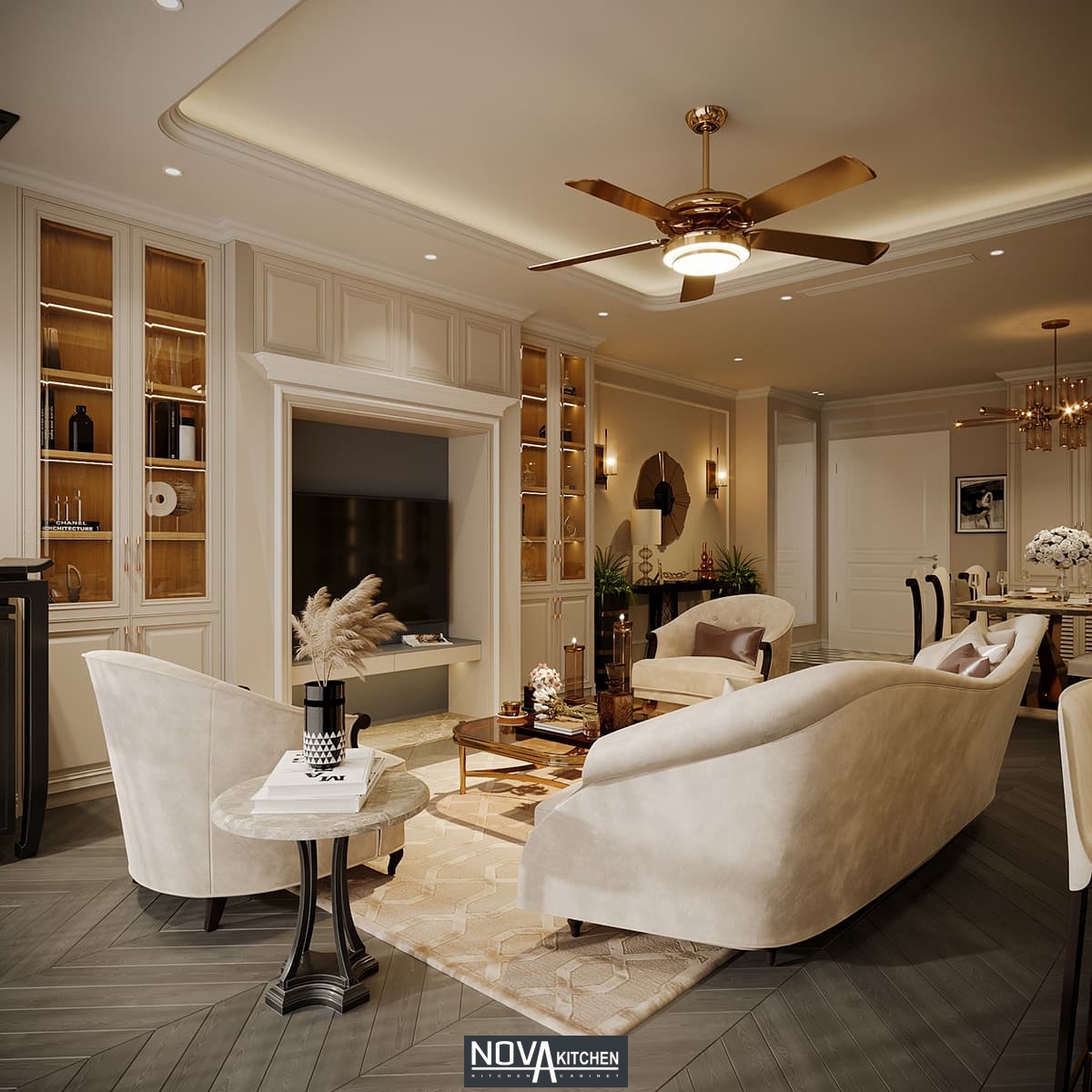 Nội thất tân cổ điển HCM