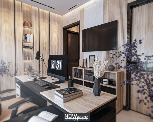 Thiết kế phòng làm việc Bình Chánh