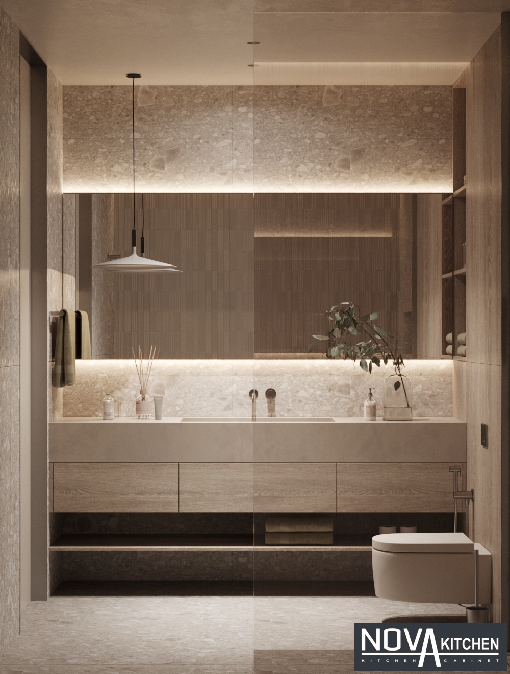 Thiết kế nội thất phòng tắm Kiên Giang