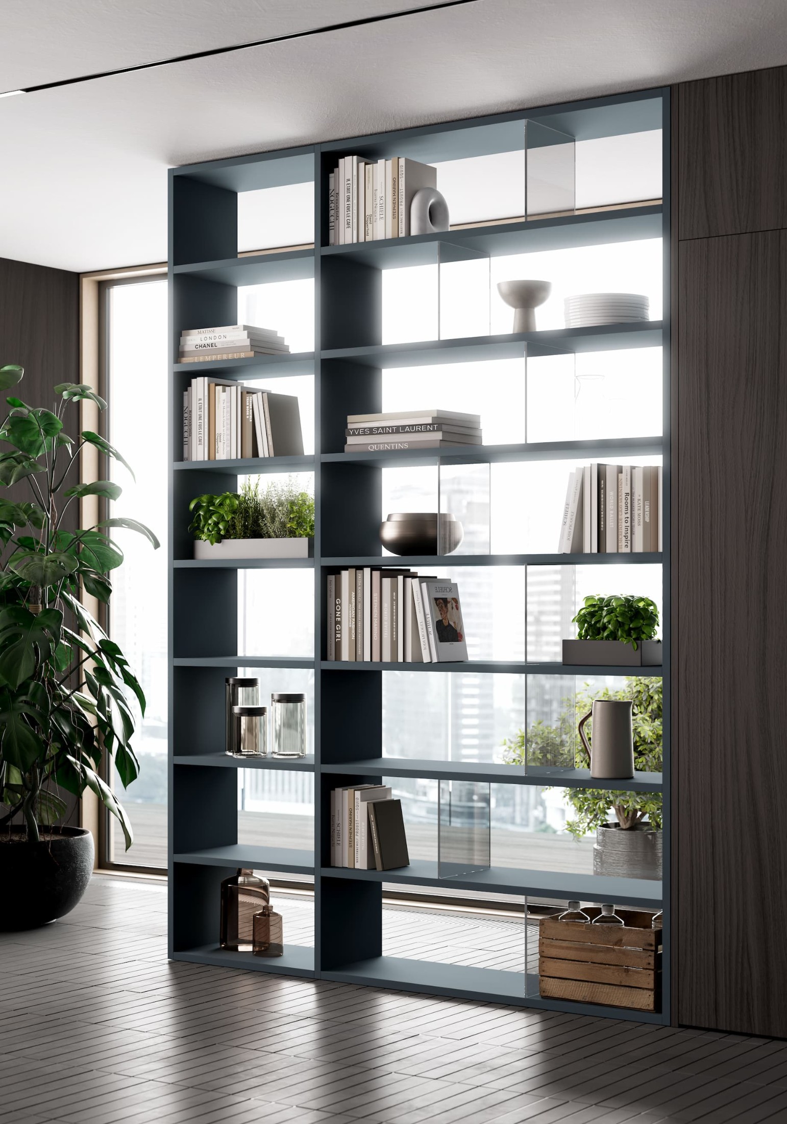 Thiết kế tủ bếp biệt thự cao cấp hiện đại