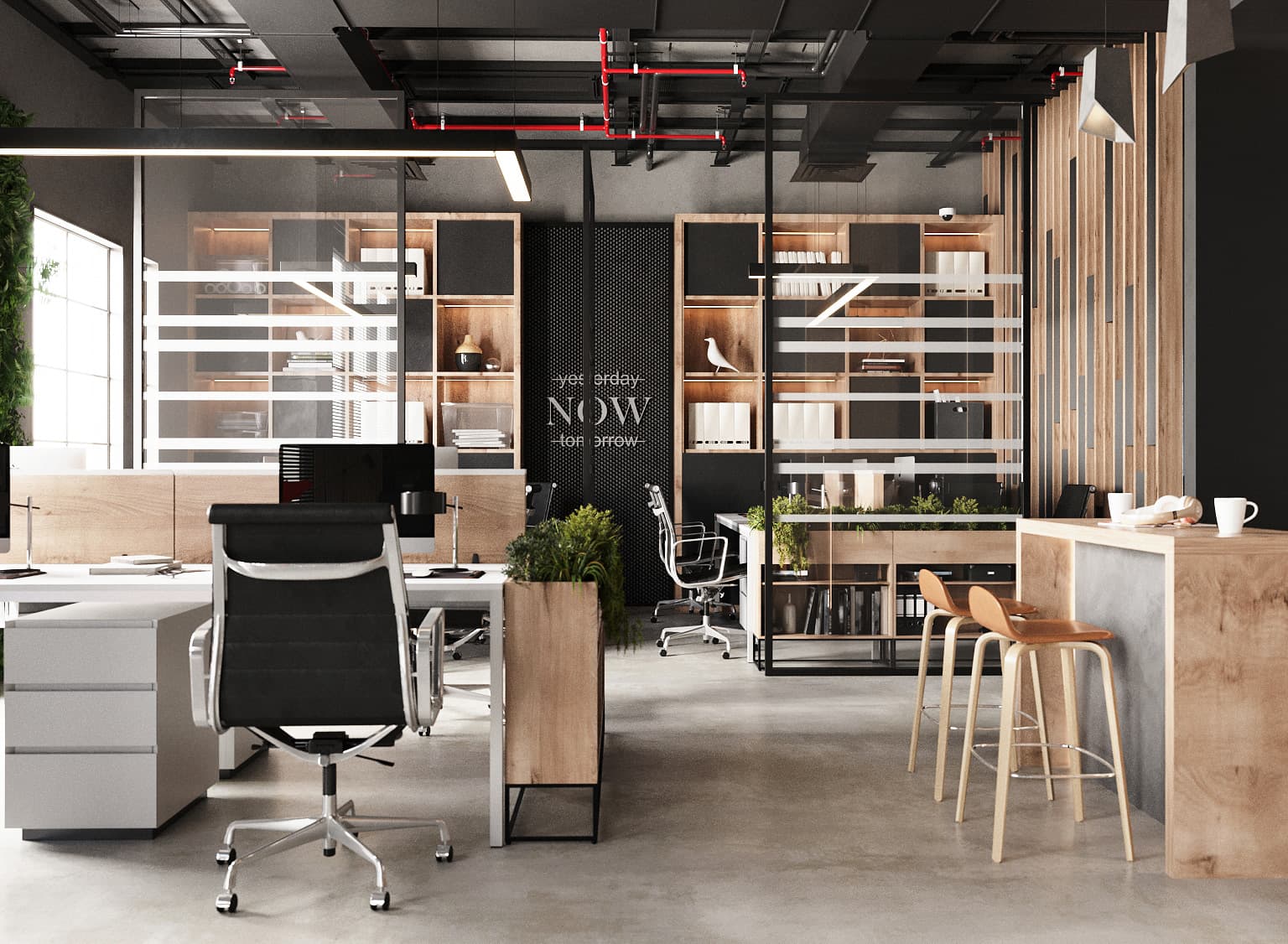 Nội thất văn phòng hiện đại Quận 10