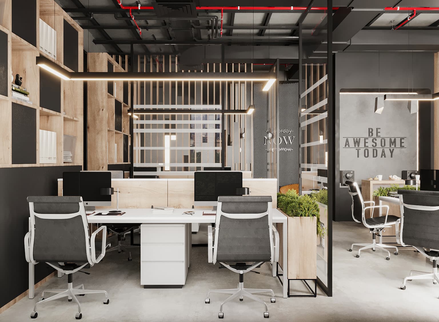 Nội thất văn phòng hiện đại Quận 10