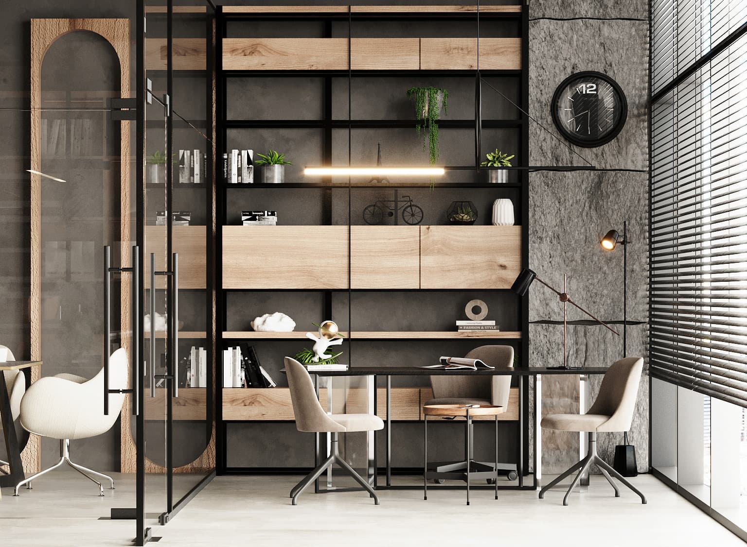 Nội thất văn phòng hiện đại Quận 10