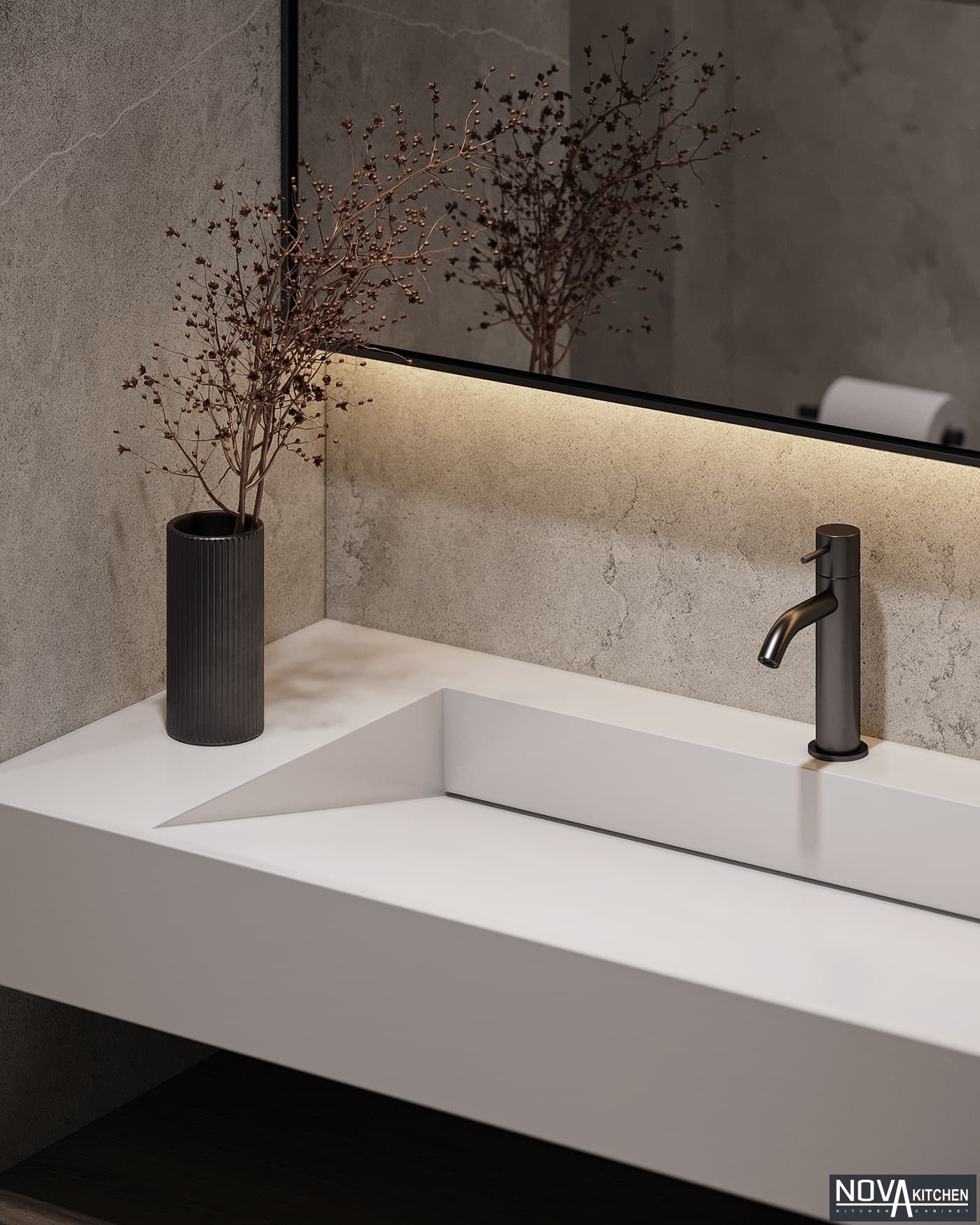Thiết kế nội thất phòng tắm hiện đại Quận 7