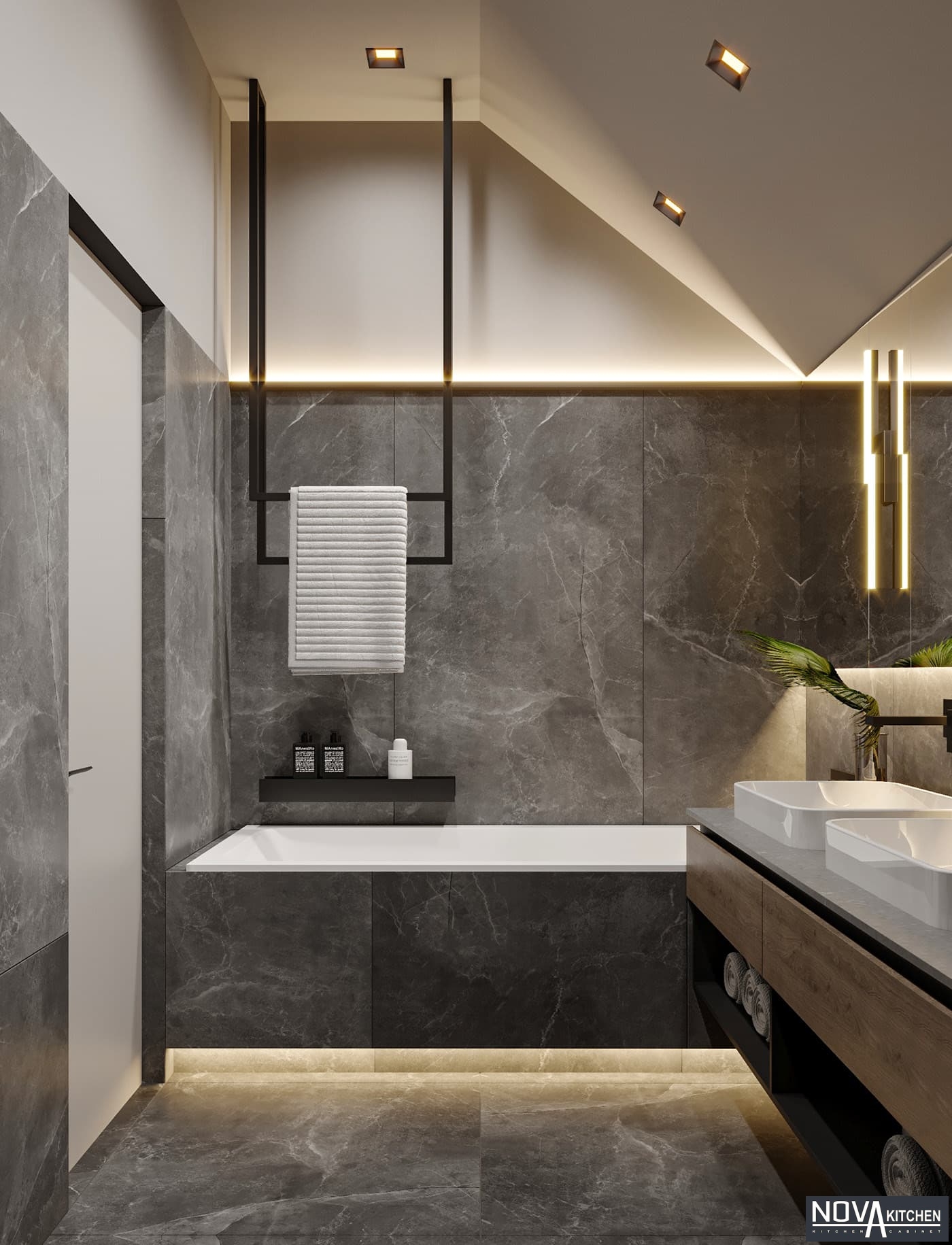 Thiết kế phòng tắm hiện đại ở An Giang