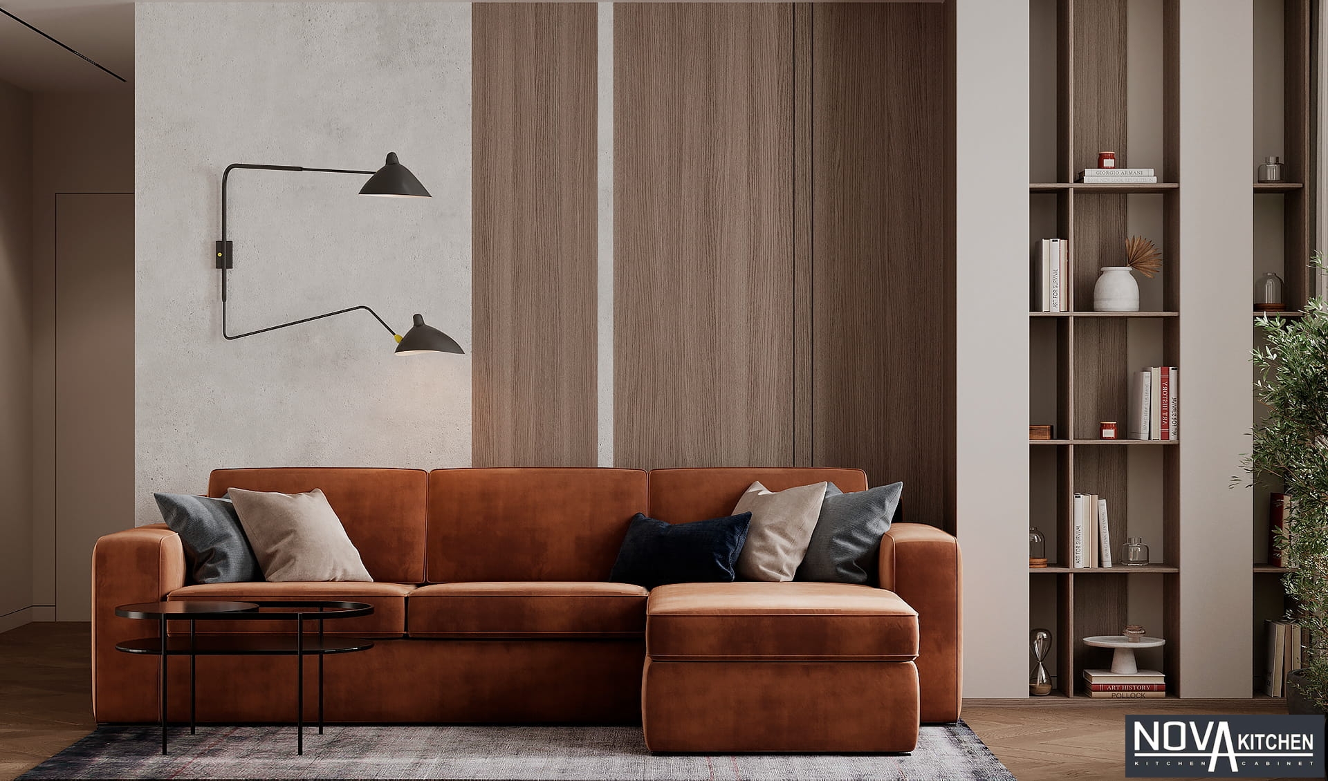 Dự án thiết kế thi công nội thất căn hộ quận 4