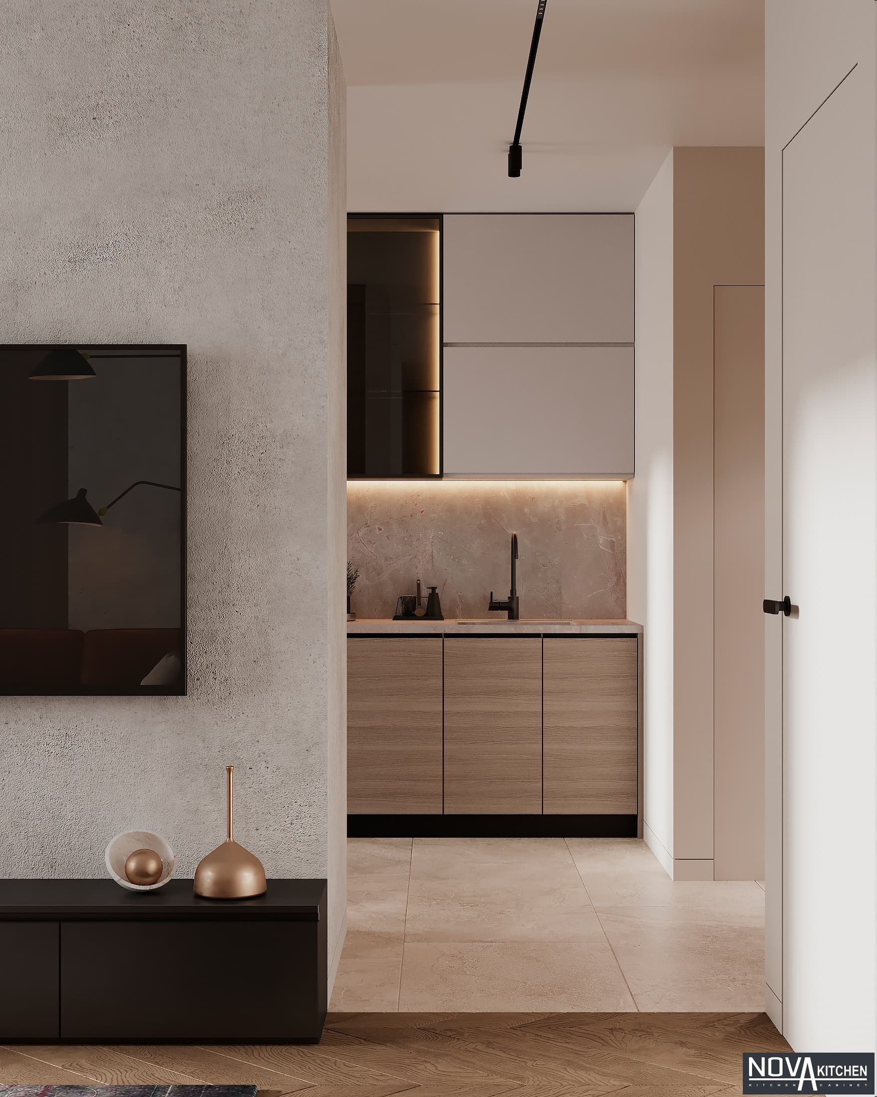 Dự án thiết kế thi công nội thất căn hộ quận 4