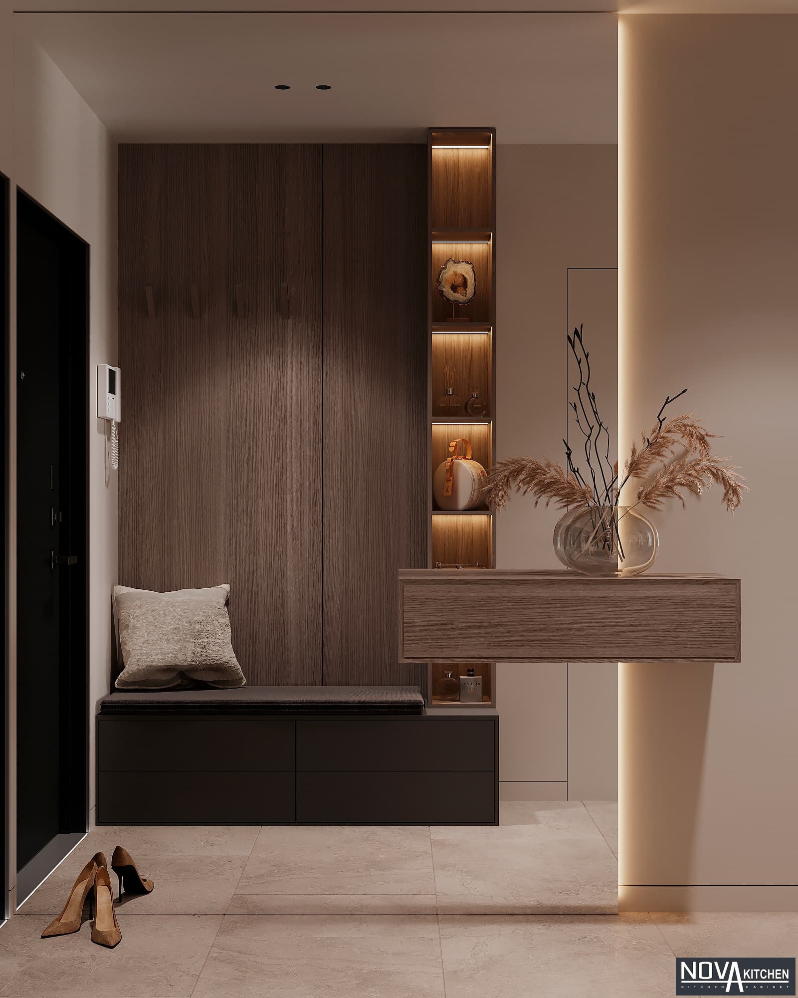 Dự án thiết kế thi công nội thất căn hộ quận 4