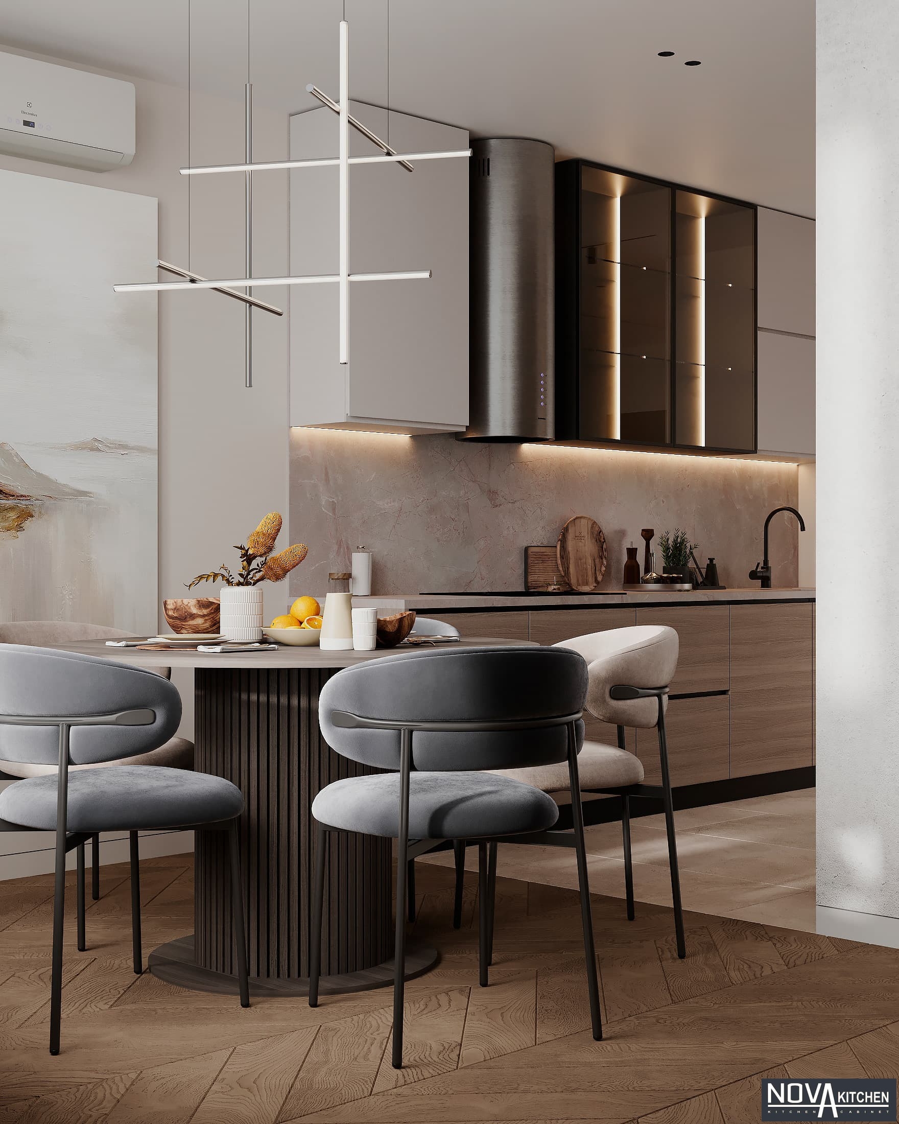 Dự án thiết kế thi công nội thất căn hộ quận 4