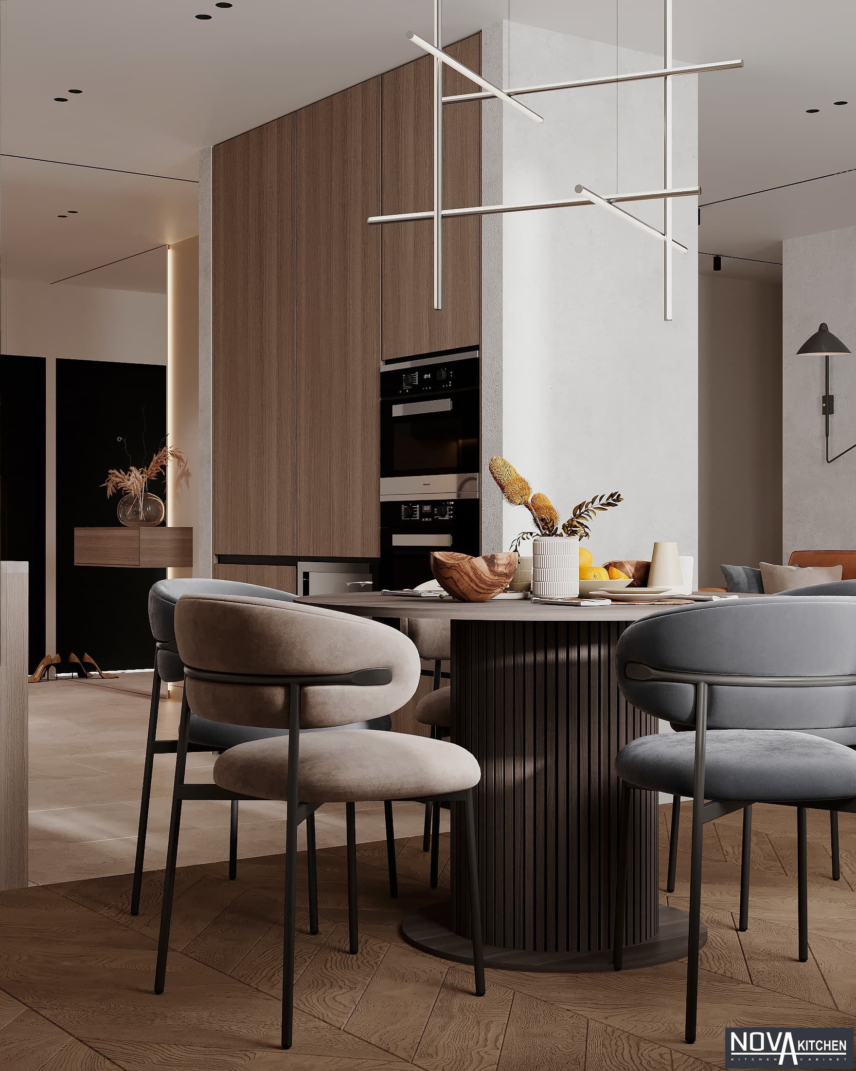 Dự án thiết kế thi công nội thất căn hộ quận 4