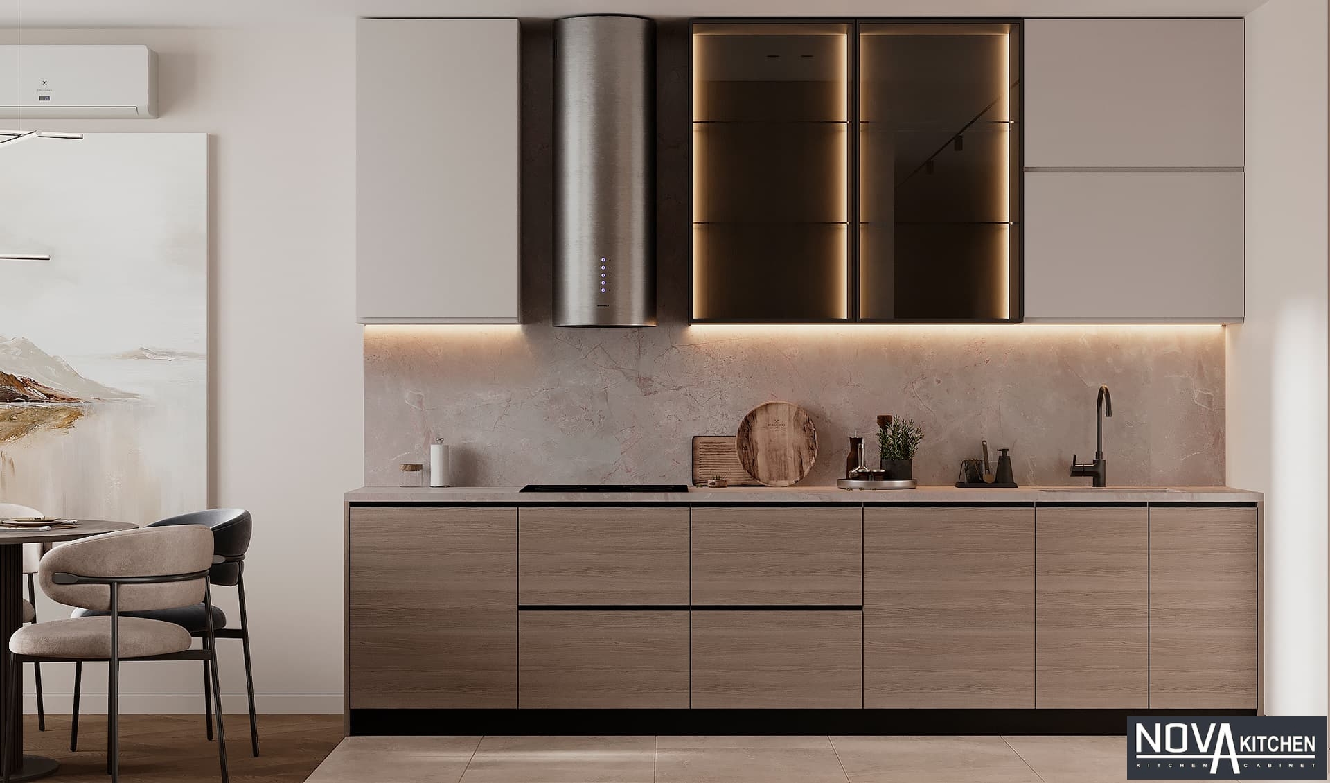 Dự án thiết kế thi công nội thất căn hộ quận 4