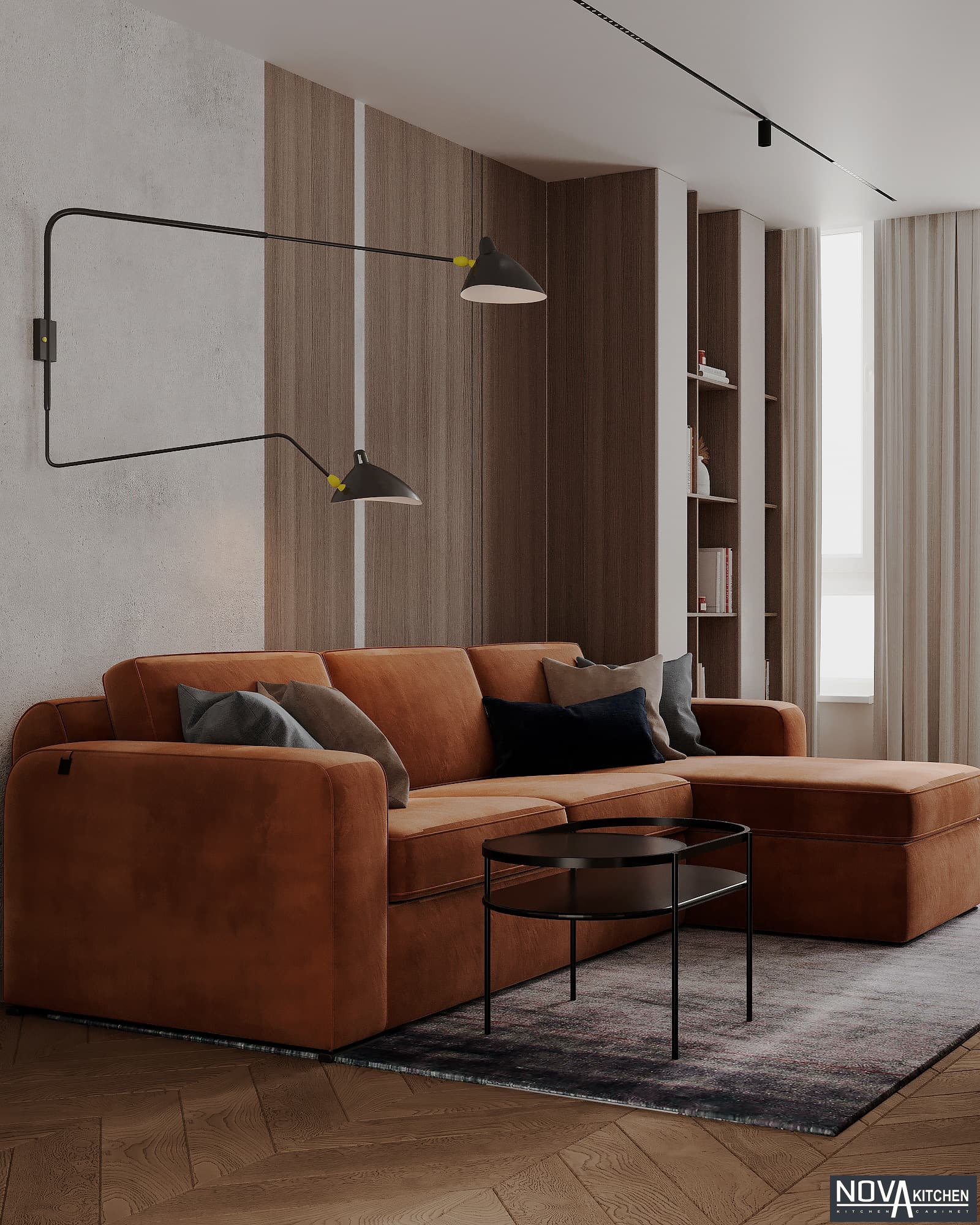 Dự án thiết kế thi công nội thất căn hộ quận 4