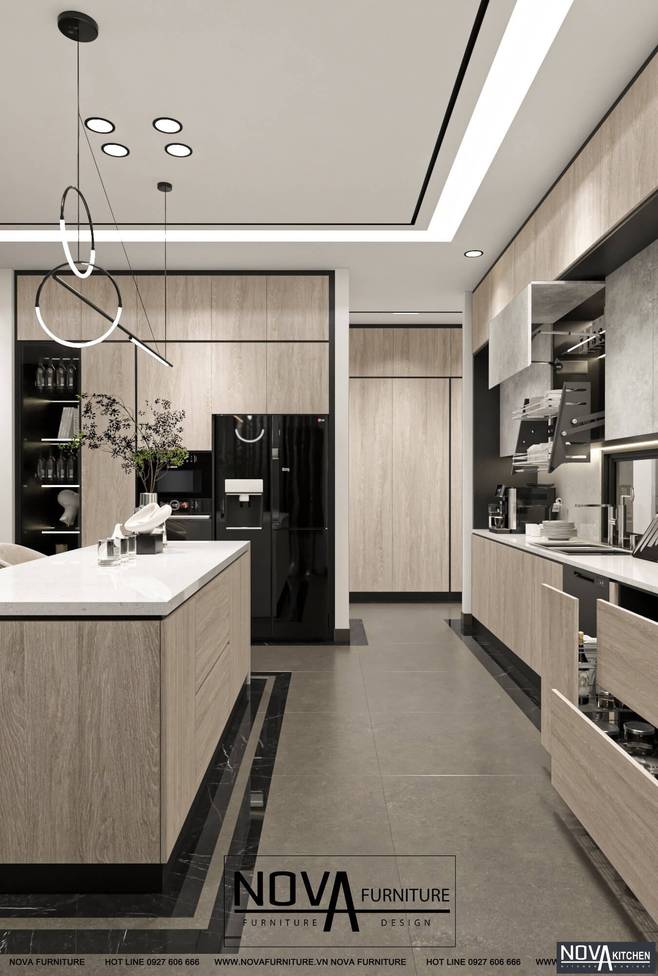 Nội thất căn hộ hiện đại Vũng Tàu