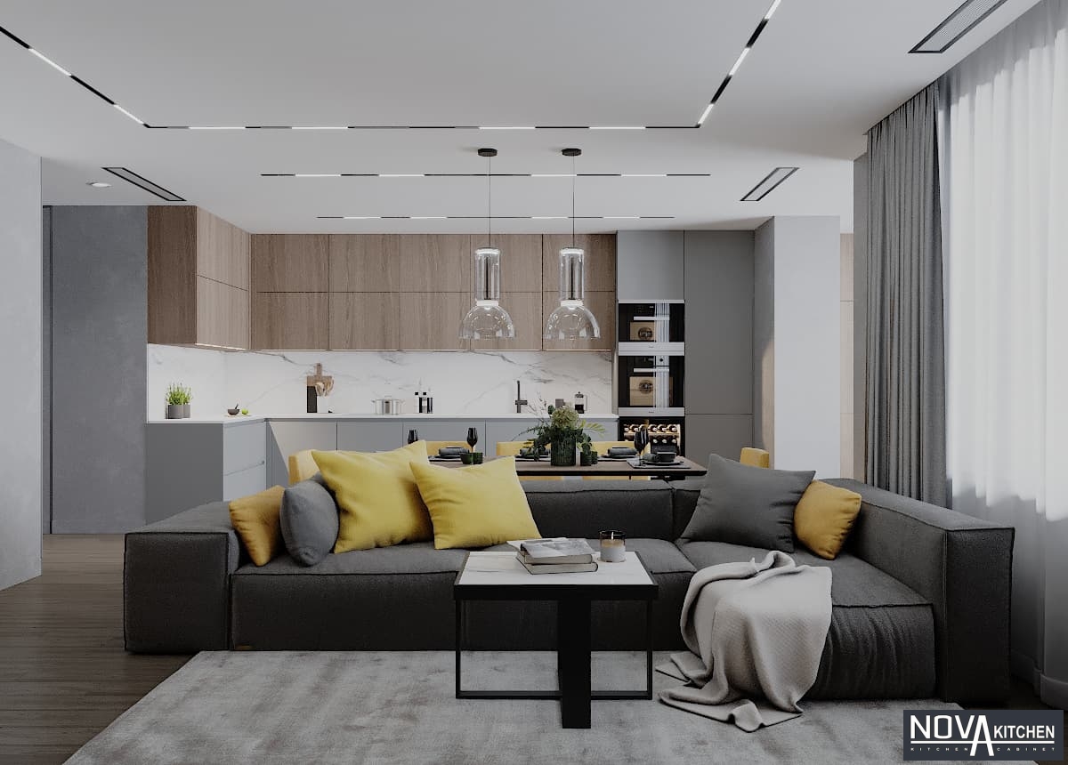 Thiết kế nội thất căn hộ Bình Chánh