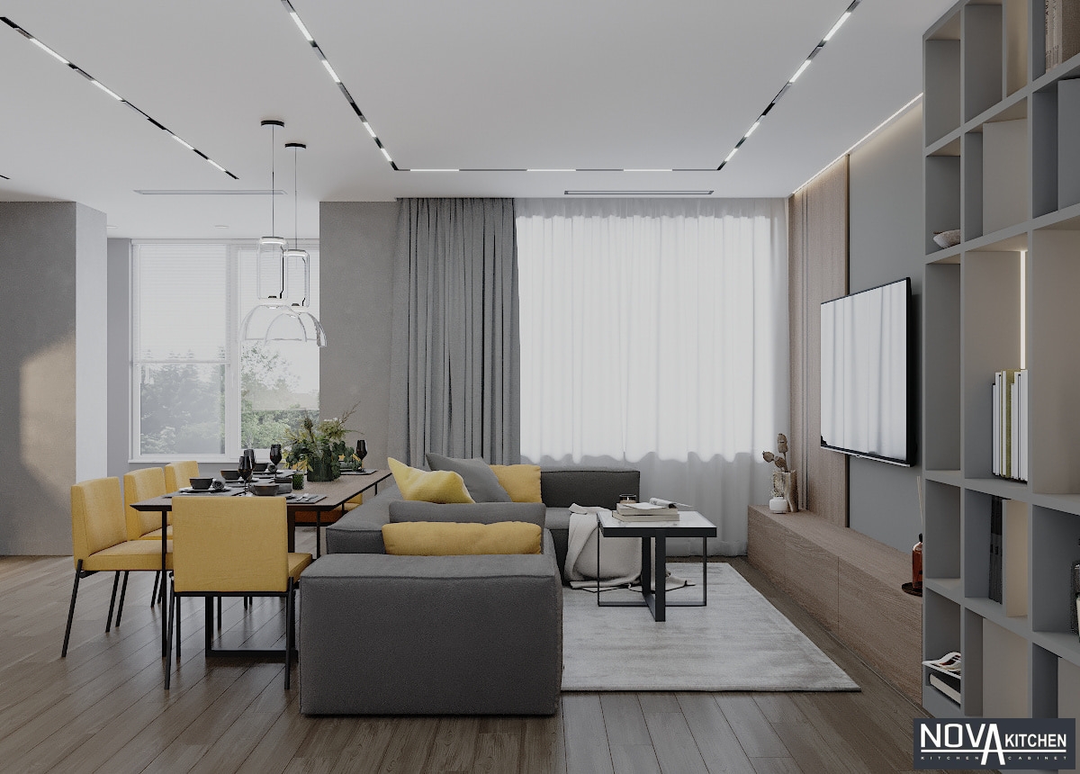Thiết kế nội thất căn hộ Bình Chánh