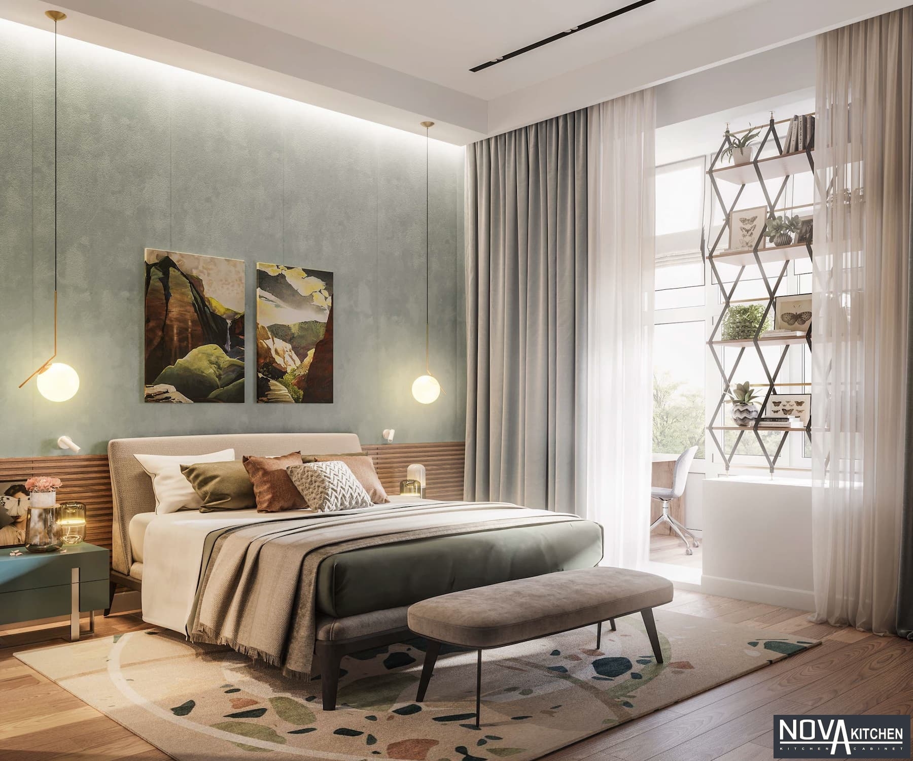 Thiết kế nội thất căn hộ Cần Thơ sang trọng hiện đại