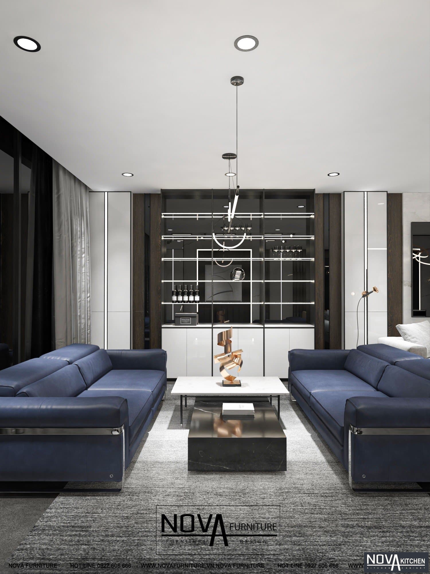 Thiết kế Nội thất căn hộ cao cấp Vũng Tàu