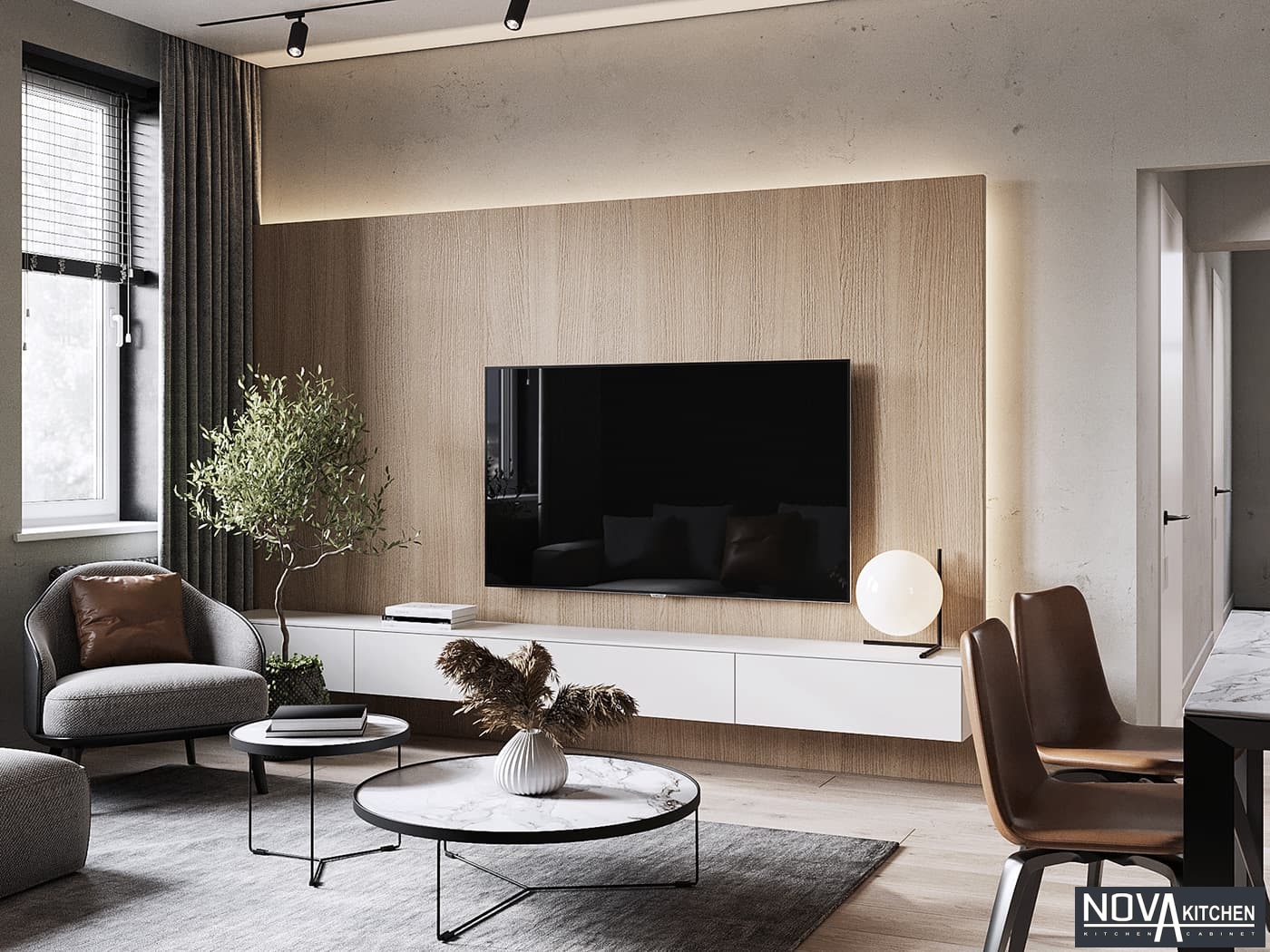 Thiết kế nội thất căn hộ hiện đại Kiên Giang
