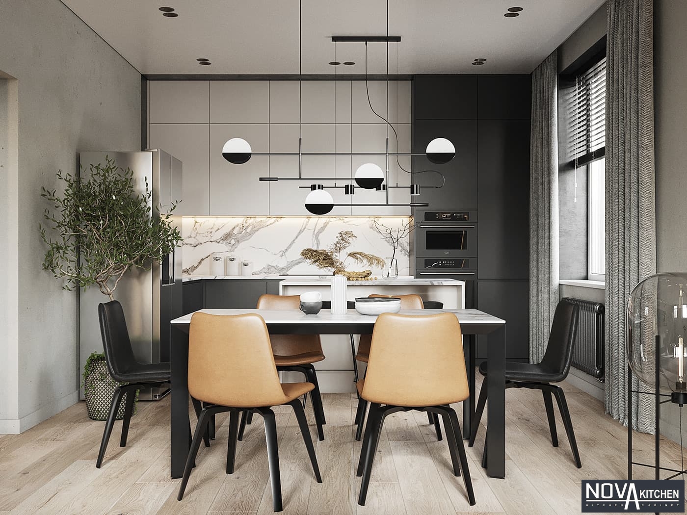 Thiết kế nội thất căn hộ hiện đại Kiên Giang