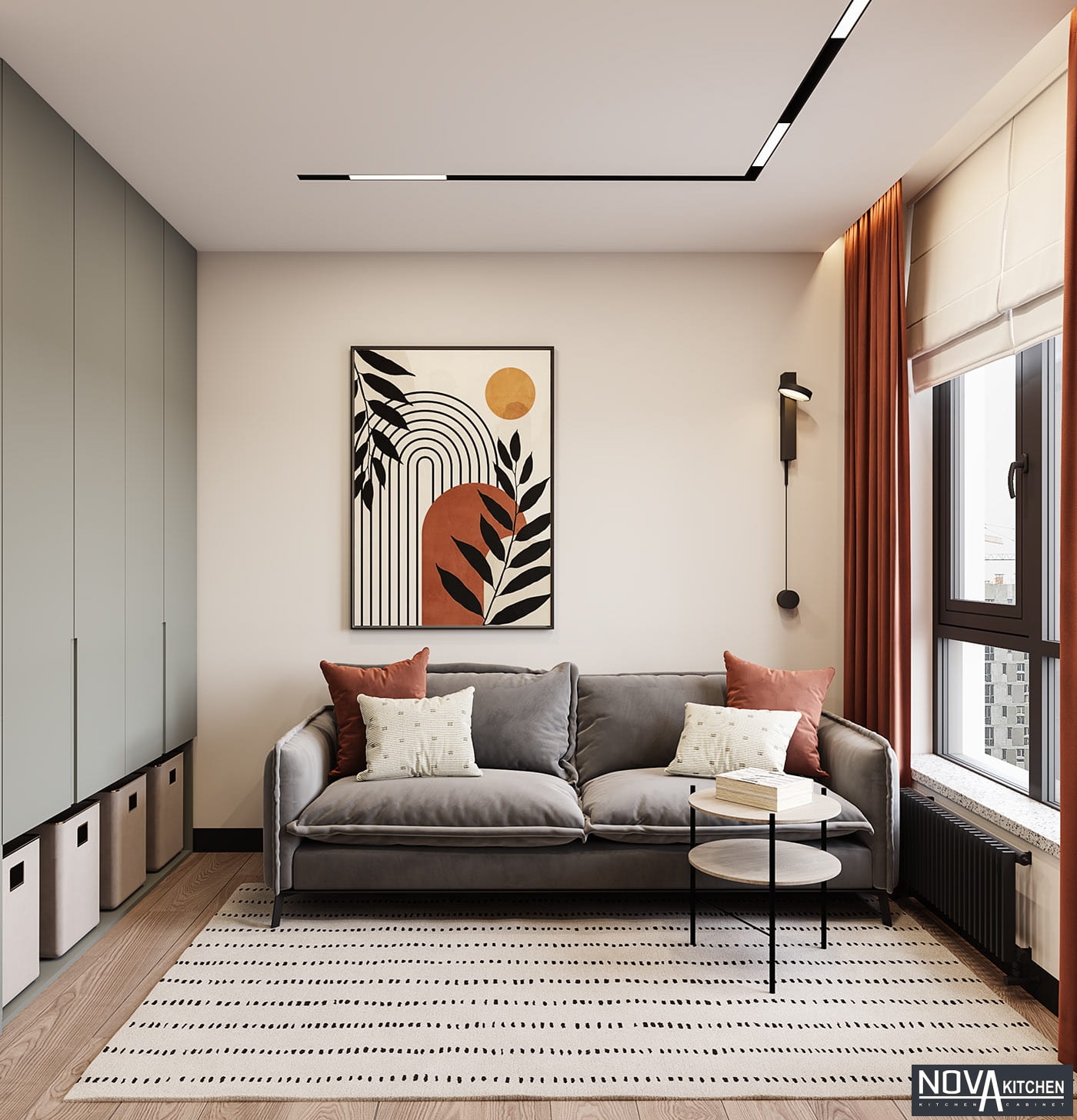 Thiết kế nội thất căn hộ Quận 1