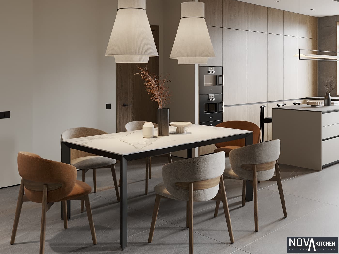 Thiết kế nội thất căn hộ sang trọng Vũng Tàu
