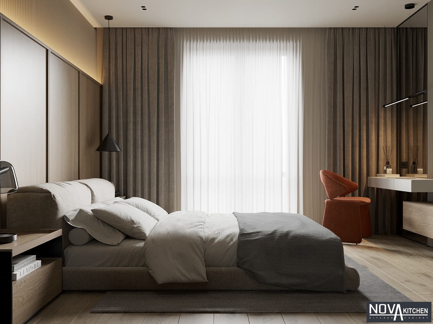 Thiết kế nội thất căn hộ sang trọng Vũng Tàu
