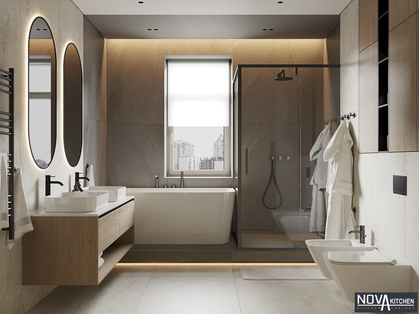Thiết kế nội thất căn hộ sang trọng Vũng Tàu