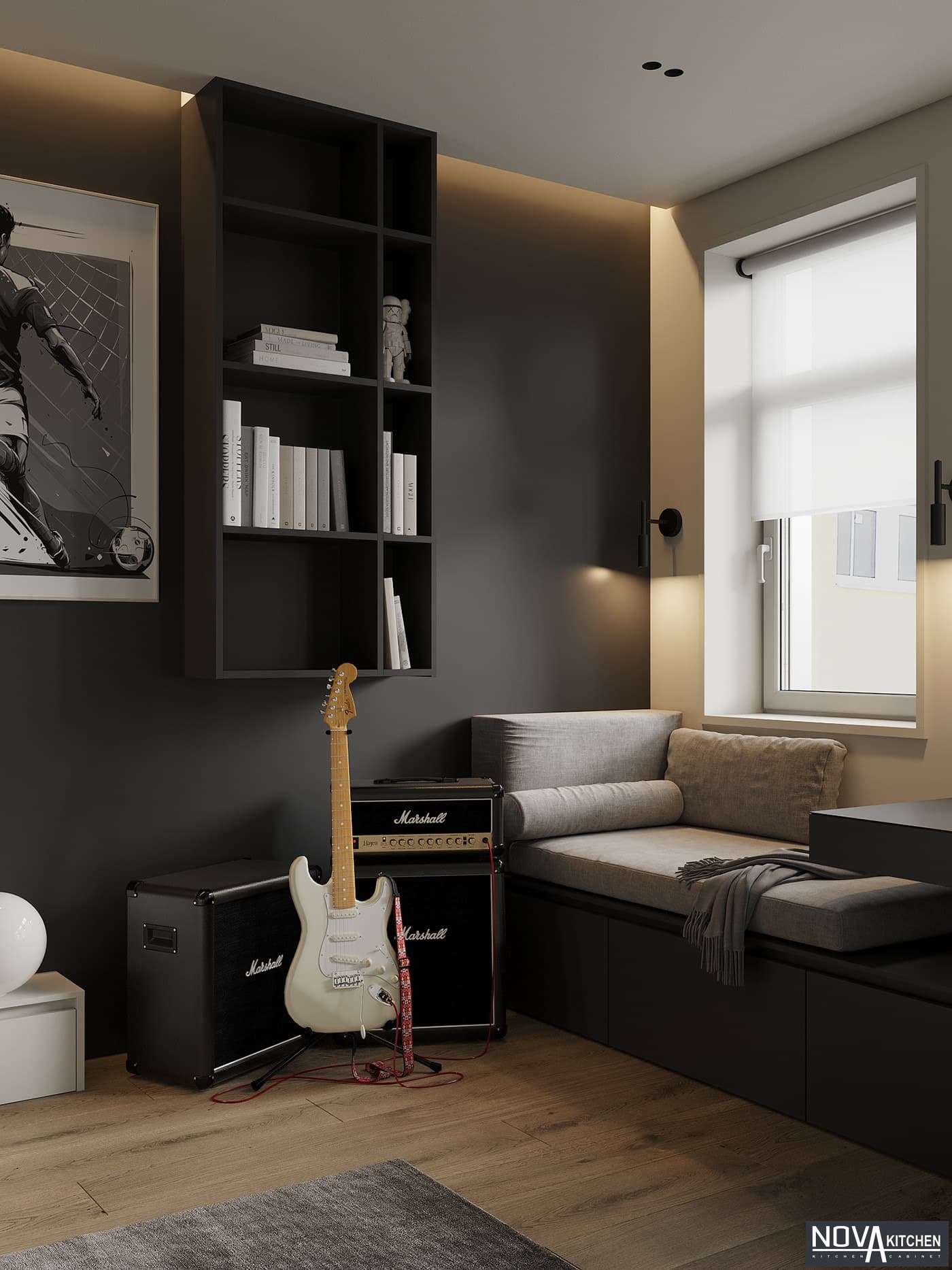 Thiết kế nội thất căn hộ sang trọng Vũng Tàu