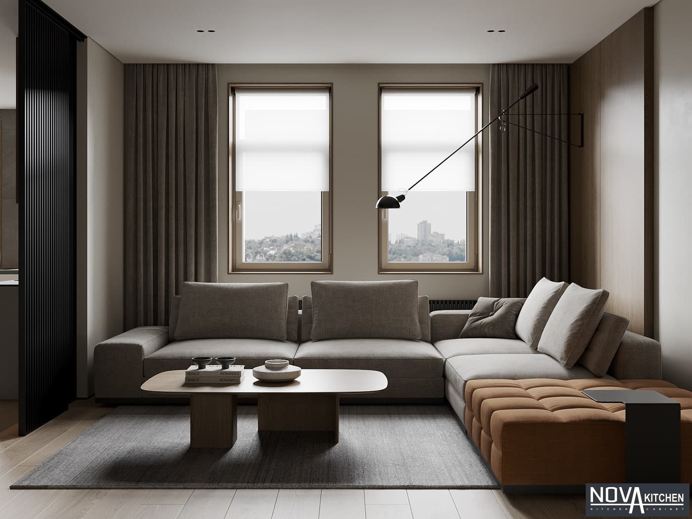 Thiết kế nội thất căn hộ sang trọng Vũng Tàu