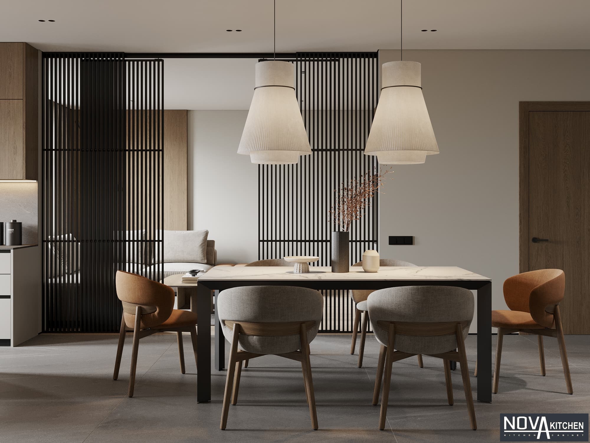 Thiết kế nội thất căn hộ sang trọng Vũng Tàu