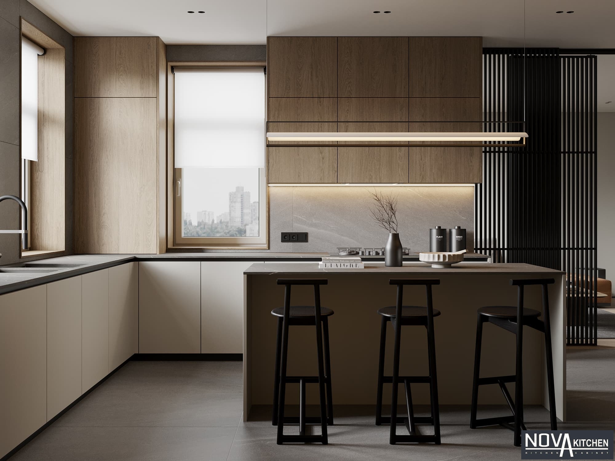 Thiết kế nội thất căn hộ sang trọng Vũng Tàu