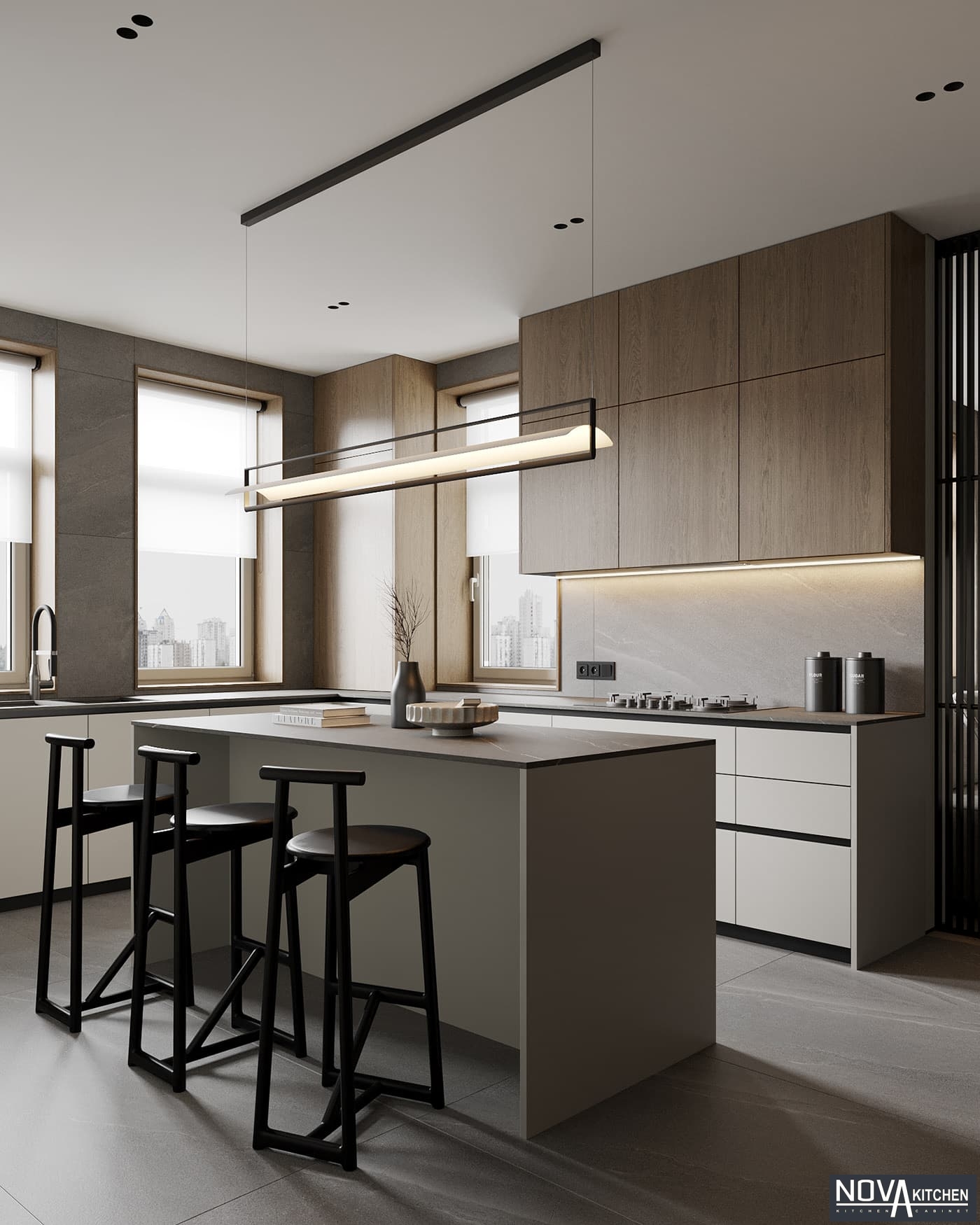 Thiết kế nội thất căn hộ sang trọng Vũng Tàu