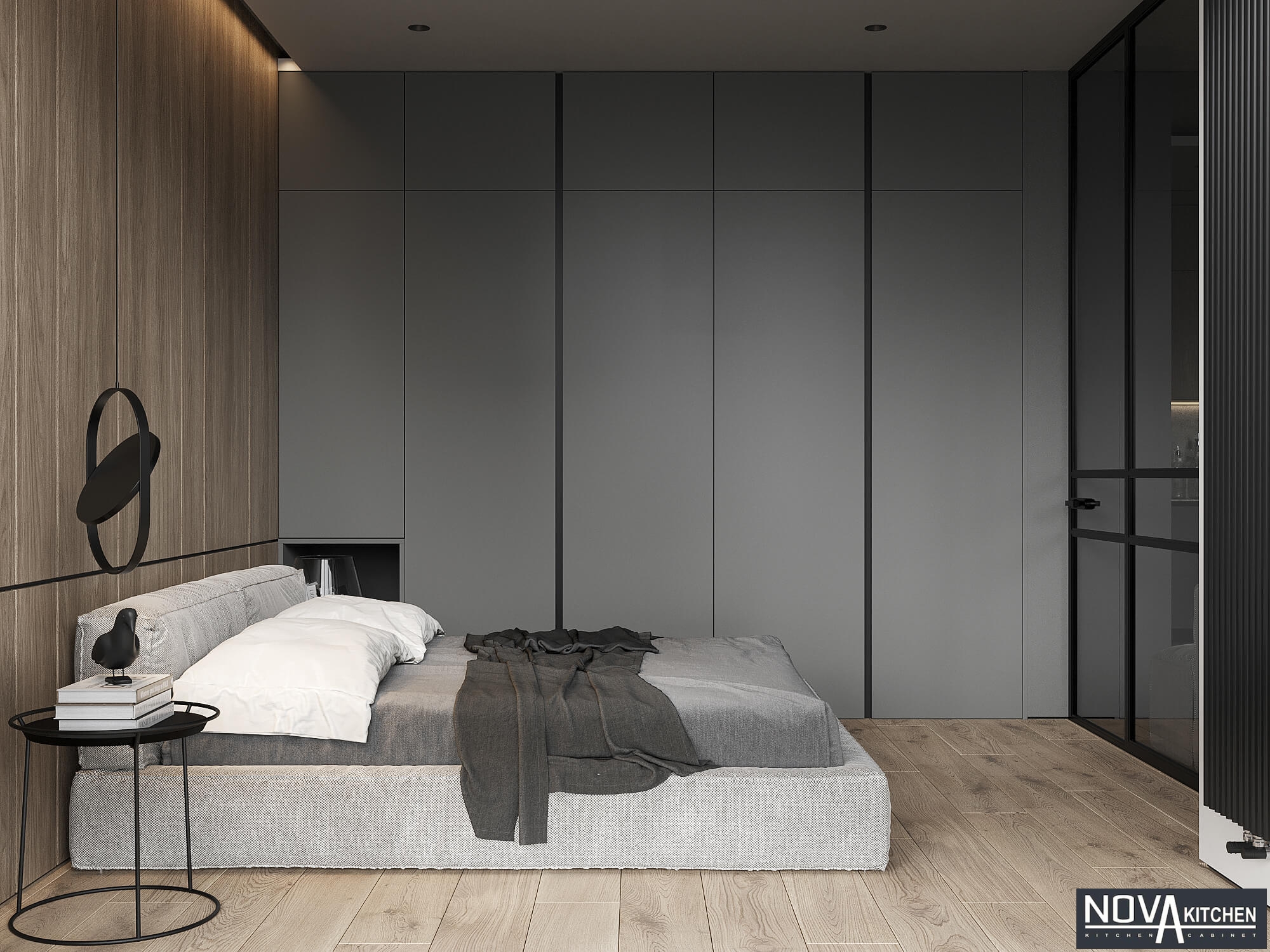 Thiết kế thi công nội thất căn hộ 1 phòng ngủ HCM