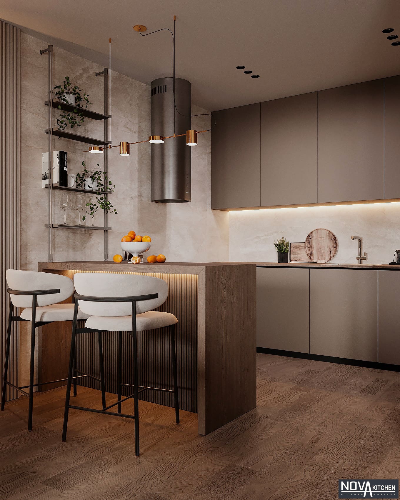 Thiết kế thi công nội thất căn hộ hiện đại sang trọng