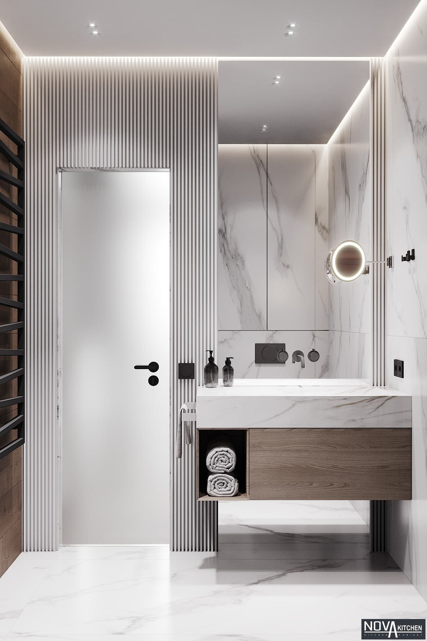 Thiết kế thi công nội thất nhà phố hiện đại Tiền Giang