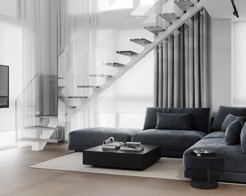 Thiết kế thi công nội thất nhà phố hiện đại Tiền Giang