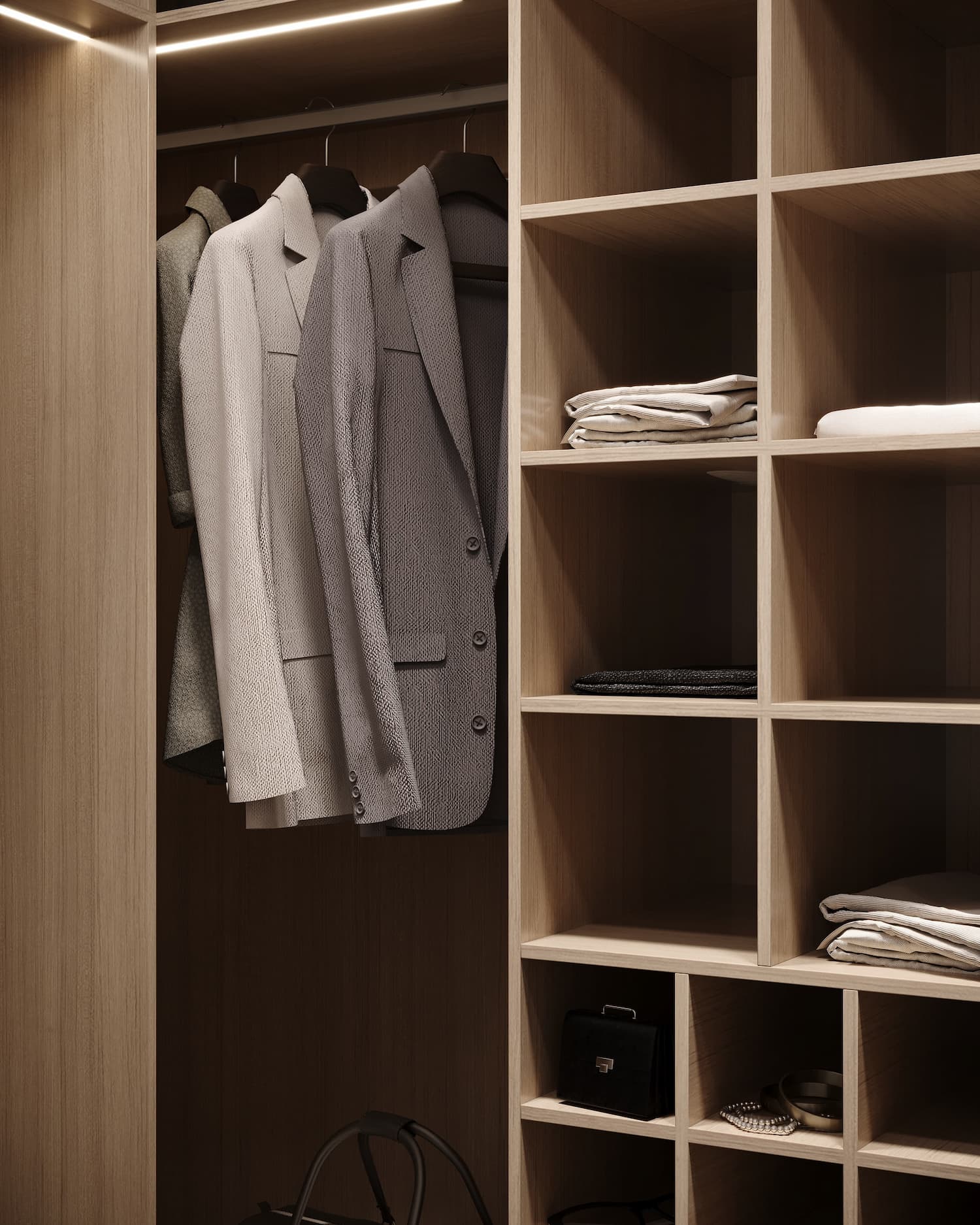 Thiết kế thi công tủ áo gỗ ở Biên Hoà