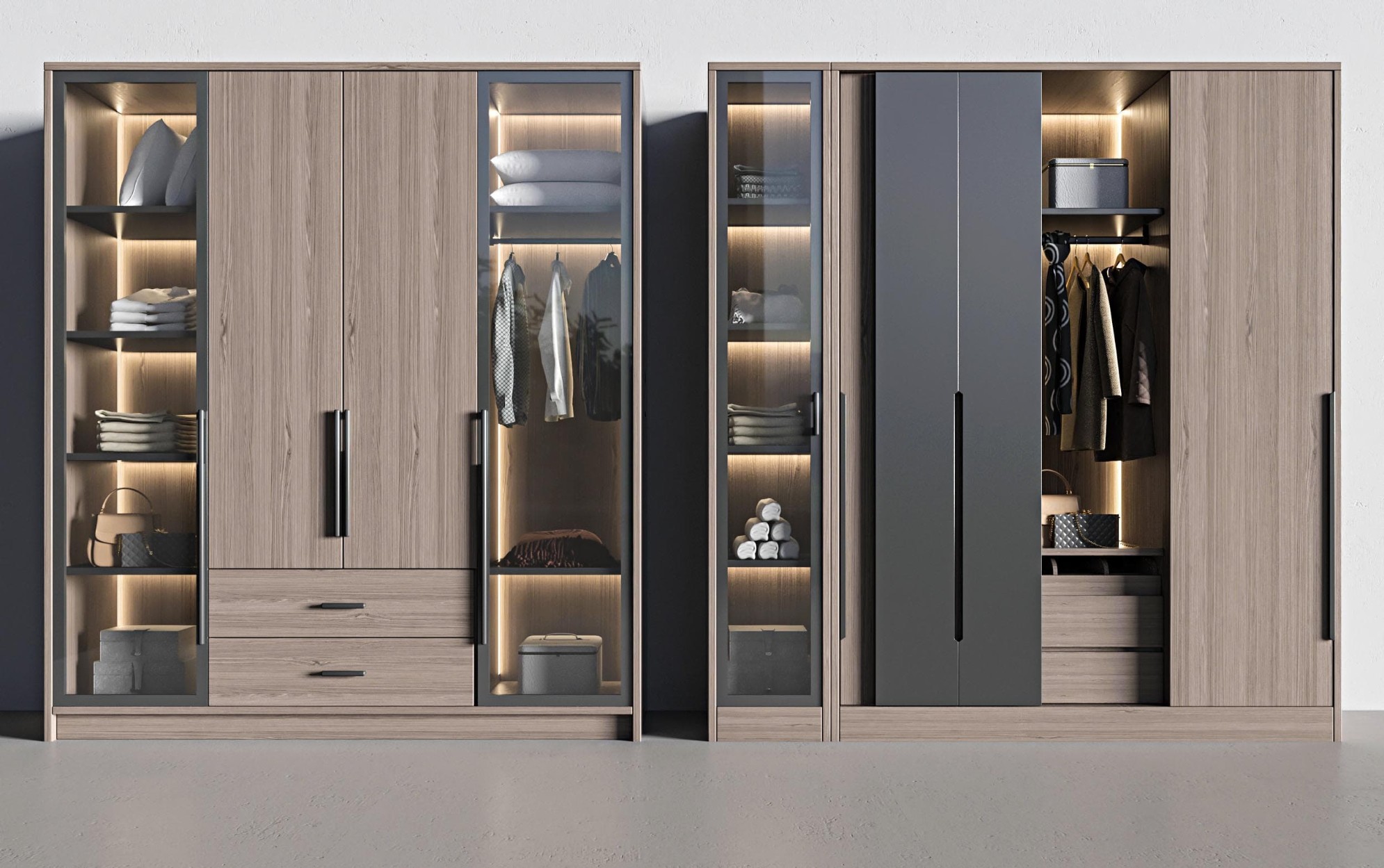 Top tủ áo đẹp HCM thiết kế riêng