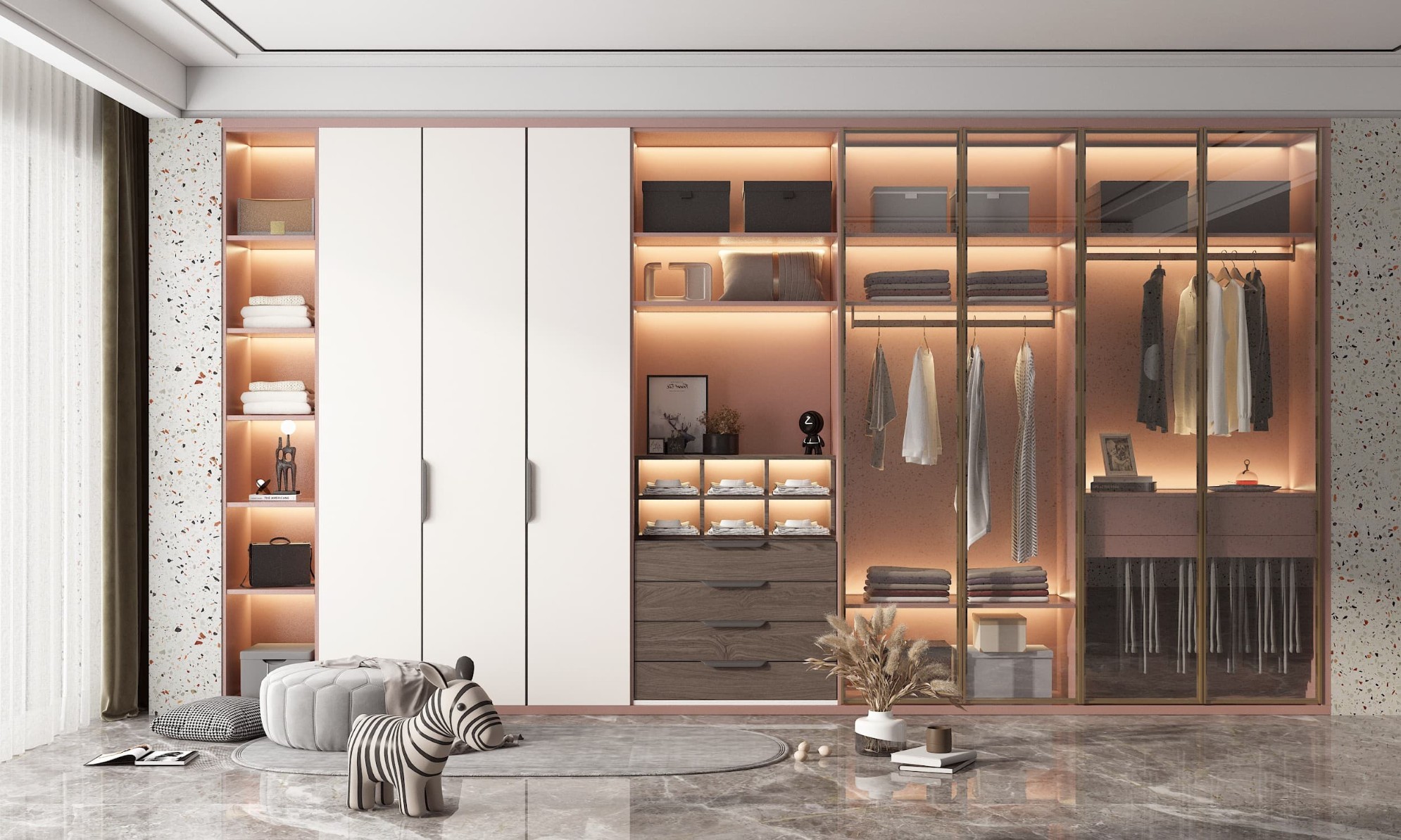Top tủ áo đẹp HCM thiết kế riêng