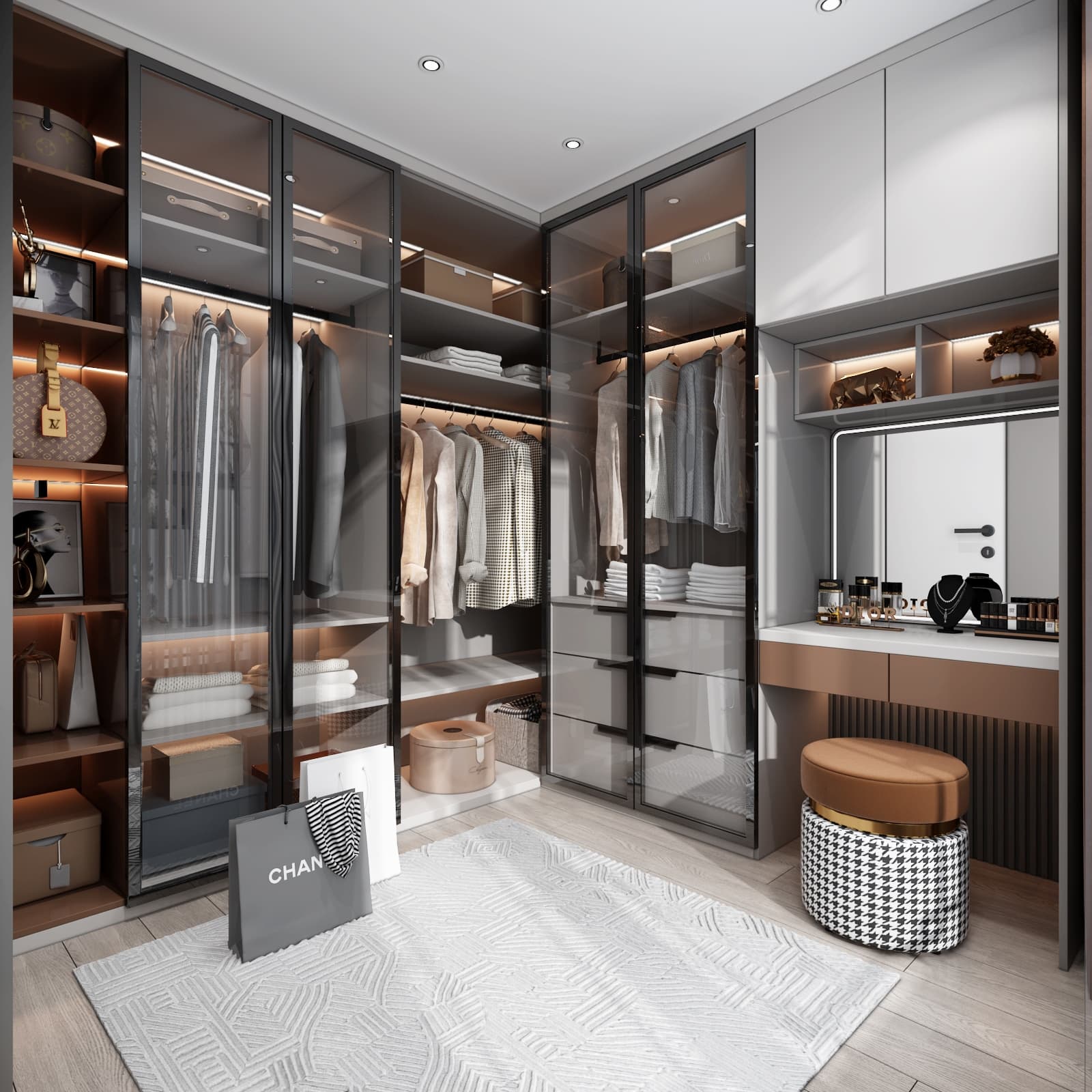 Top tủ áo đẹp HCM thiết kế riêng