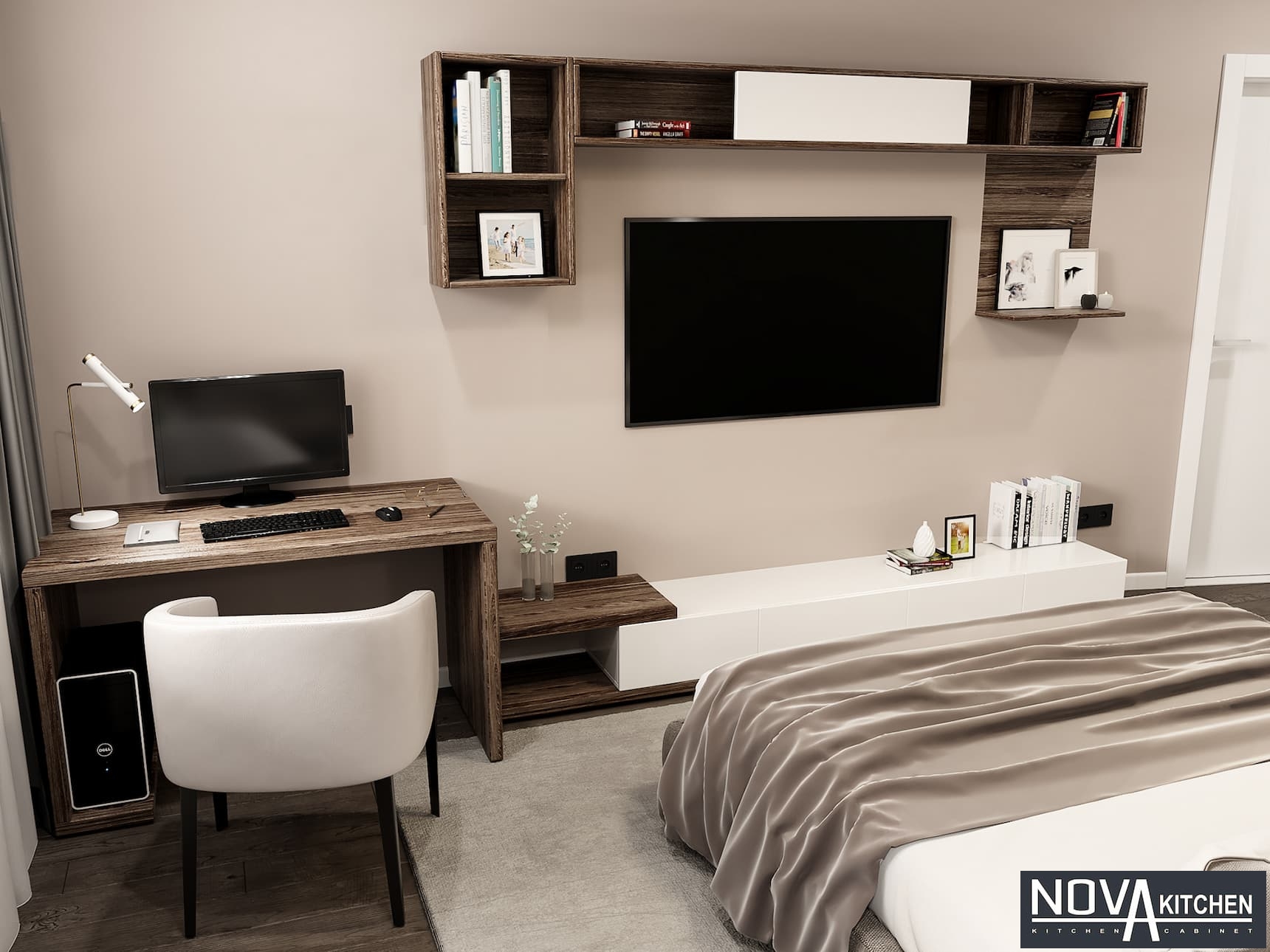 Nội thất Phòng ngủ hiện đại ấm cúng