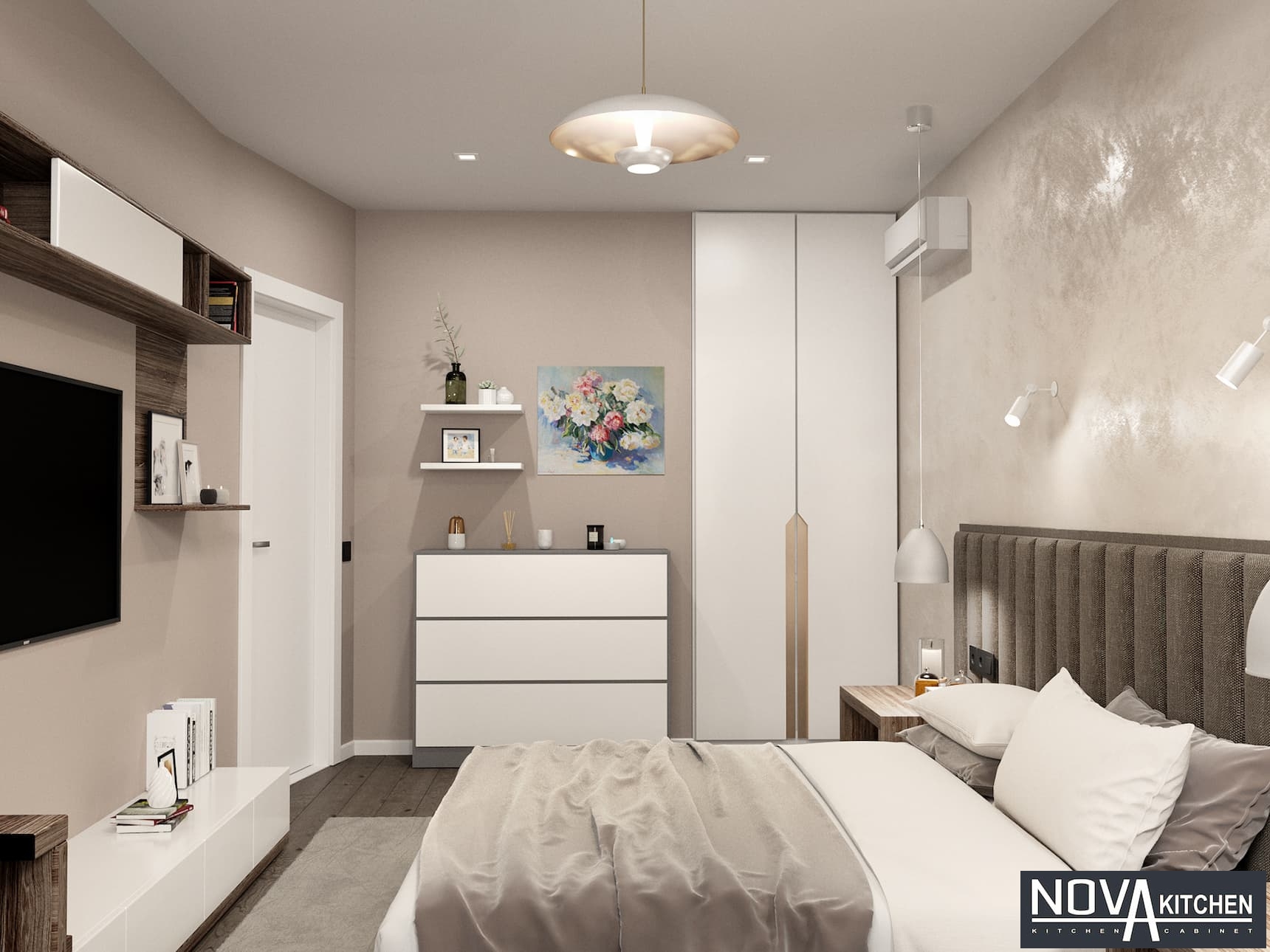 Nội thất Phòng ngủ hiện đại ấm cúng