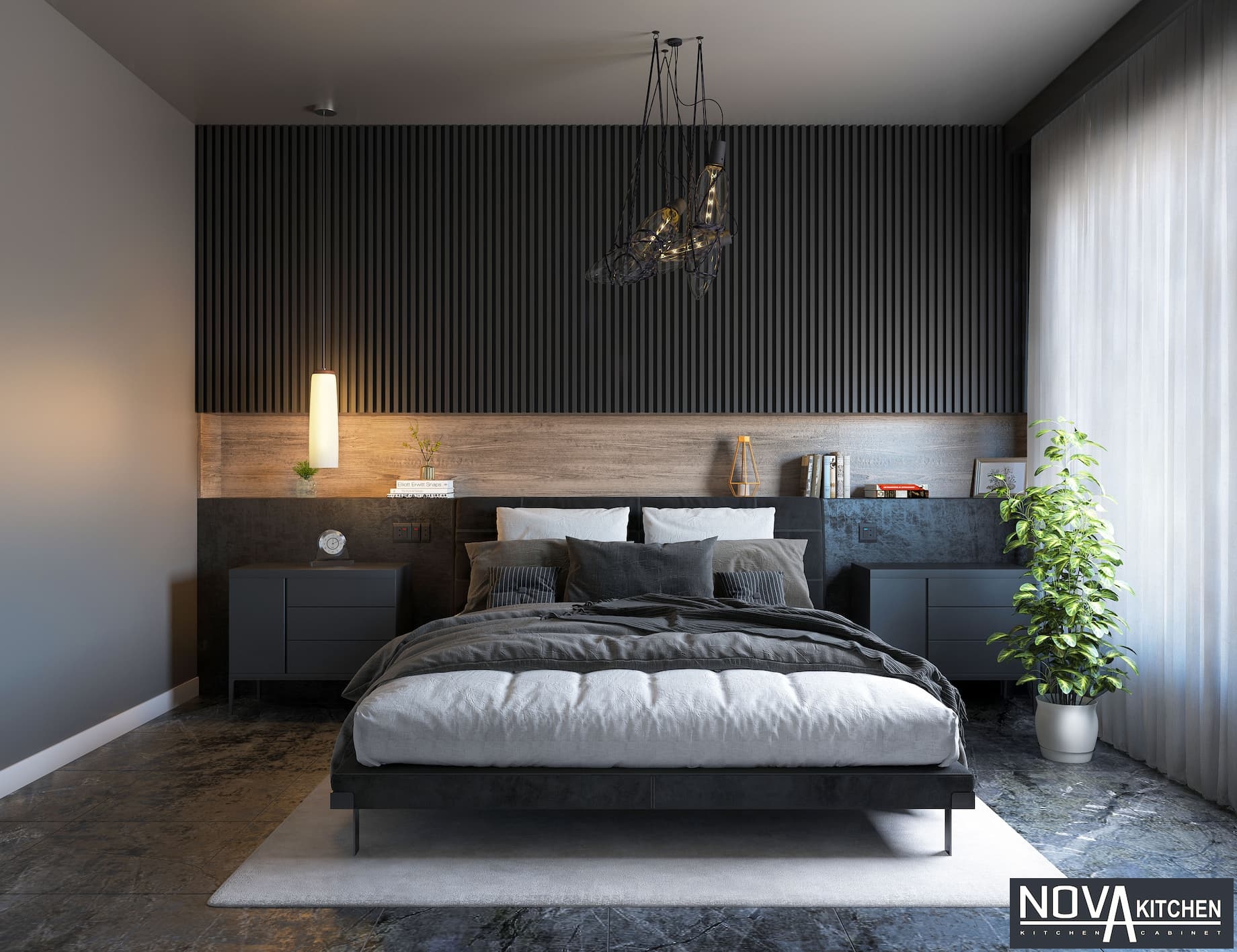 Thiết kế Nội thất phòng ngủ sang trọng ở HCM
