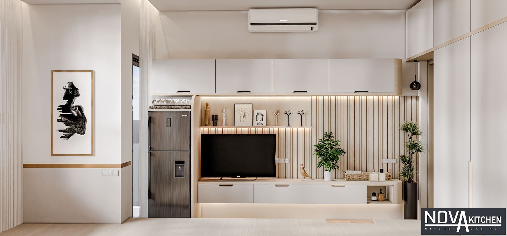 Thiết kế phòng ngủ hiện đại phong cách Nhật Bản