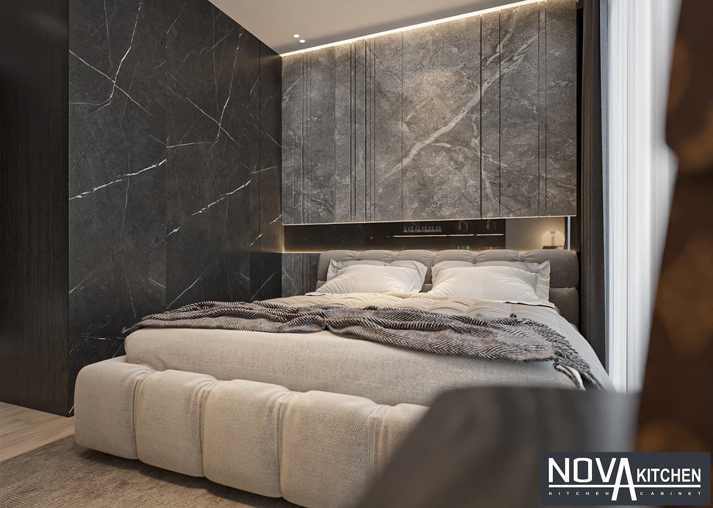 Thiết kế phòng ngủ sang trọng Cần Thơ