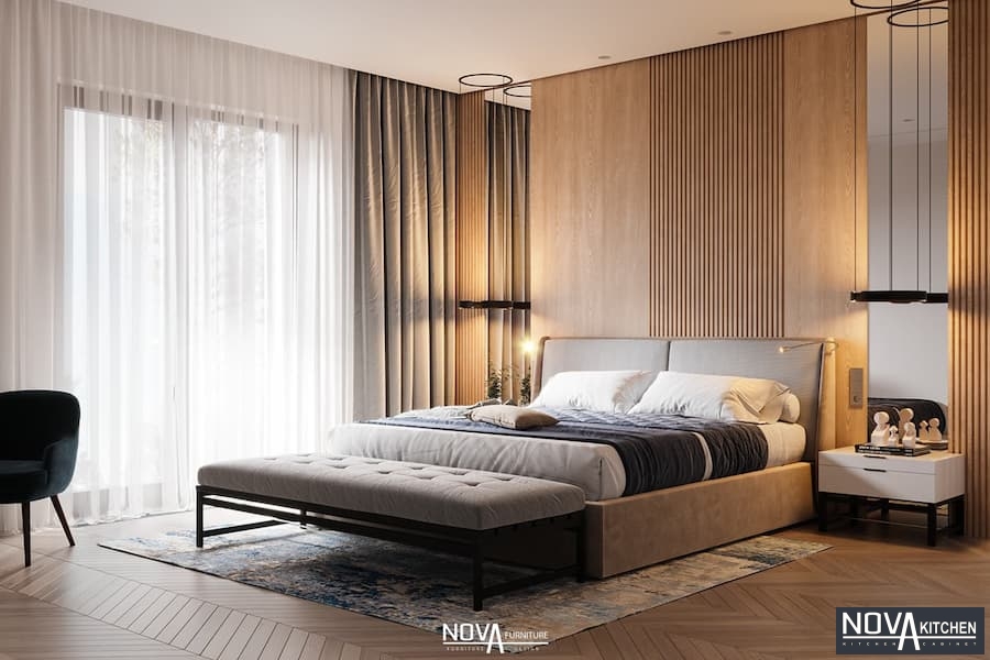 Nội thất gỗ phòng ngủ hiện đại