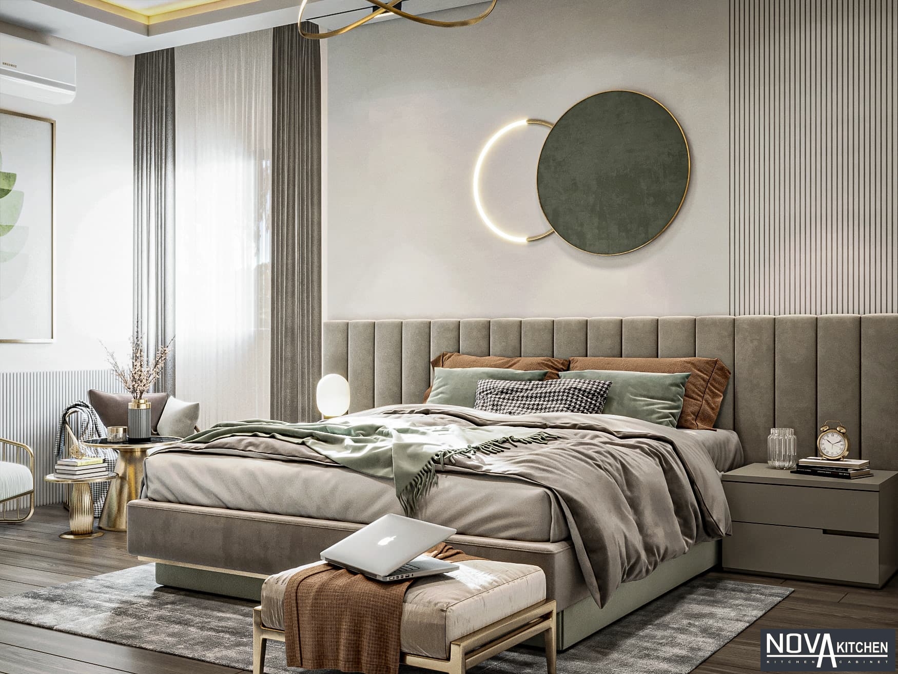 Nội thất phòng ngủ Bình Tân Sang trọng hiện đại