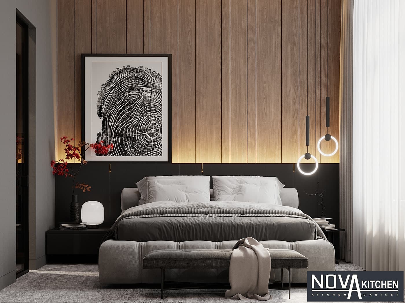 Nội thất phòng ngủ hiện đại ở Cần Thơ
